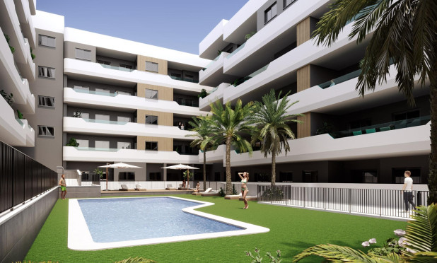 Apartment / flat - New Build - Santa Pola - NB-97432