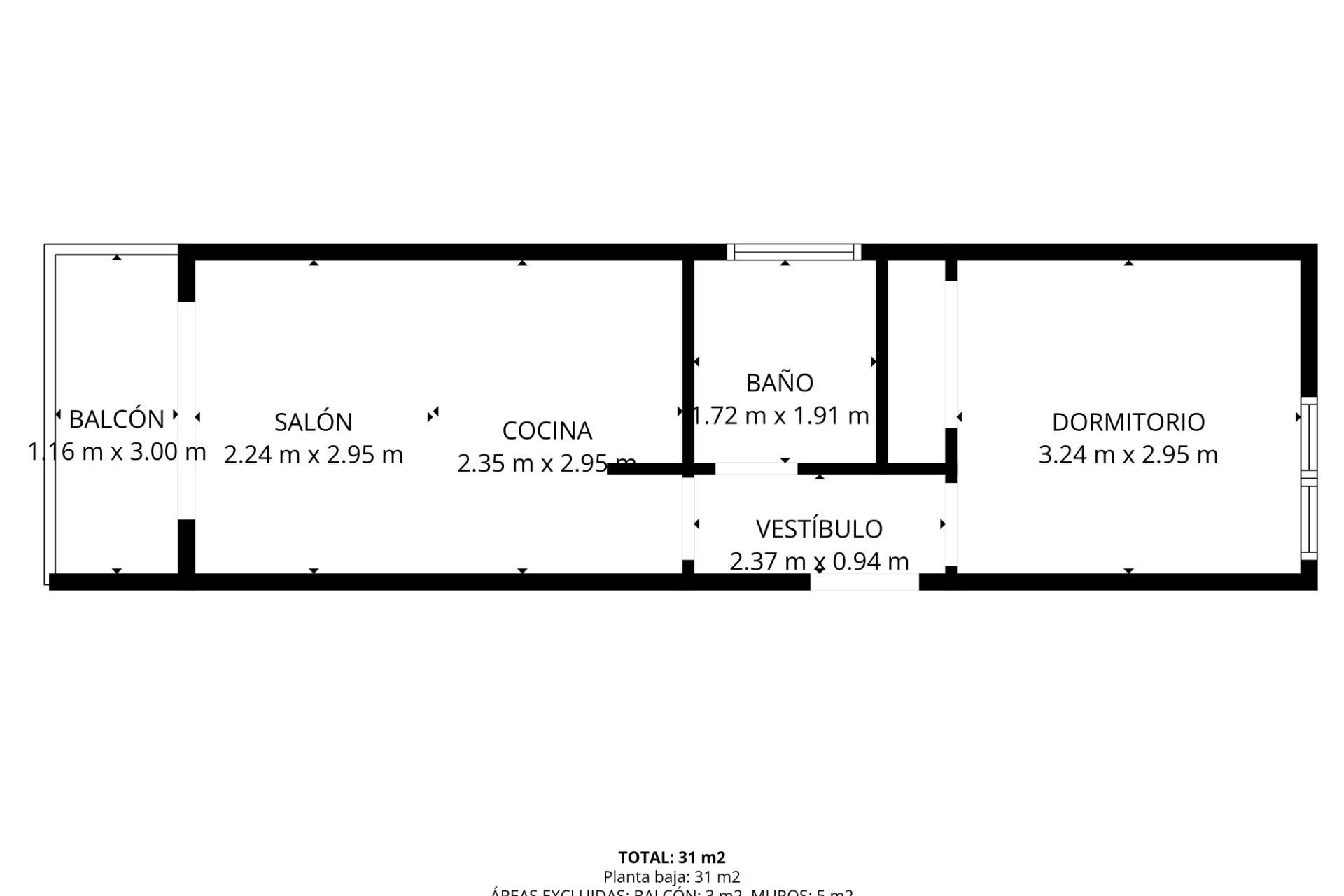 Herverkoop - Appartement / flat - Torrevieja - Calas blanca