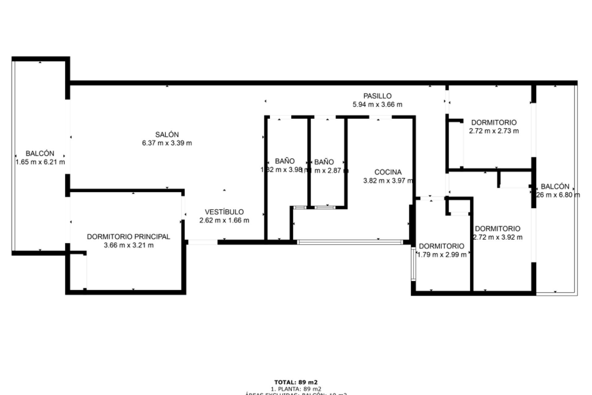 Herverkoop - Appartement / flat - Torrevieja - Playa del cura