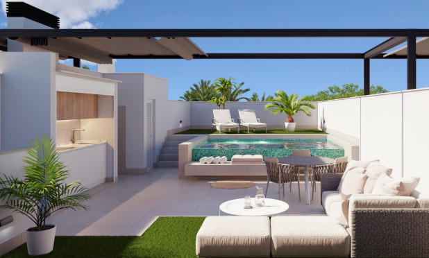 Maison de ville - Nouvelle construction - Pilar de la Horadada - parques de Andromeda
