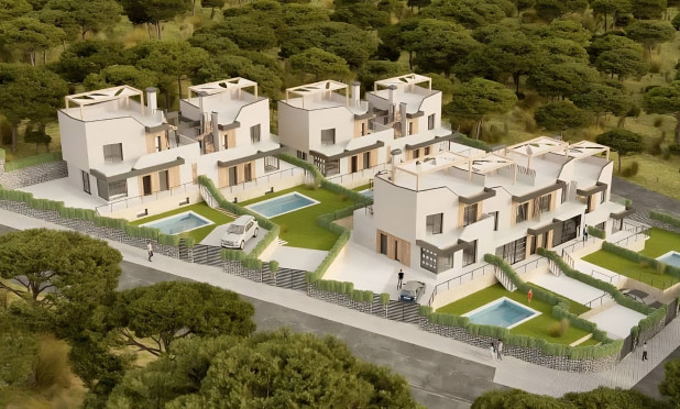 Maison de ville - Nouvelle construction - Polop - NB-21198