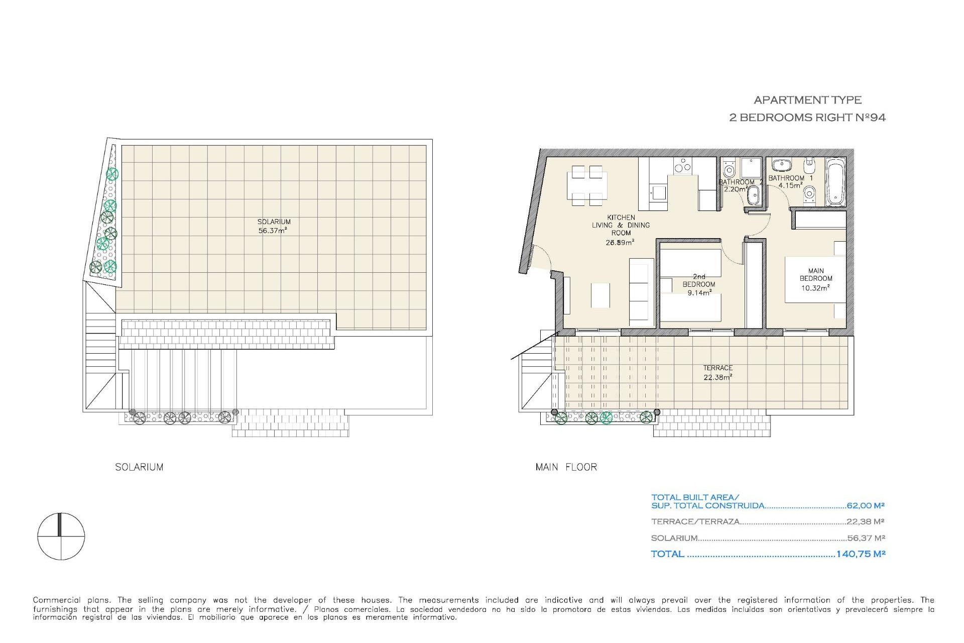 Neue Gebäude - Penthouse - Aguilas - Collados