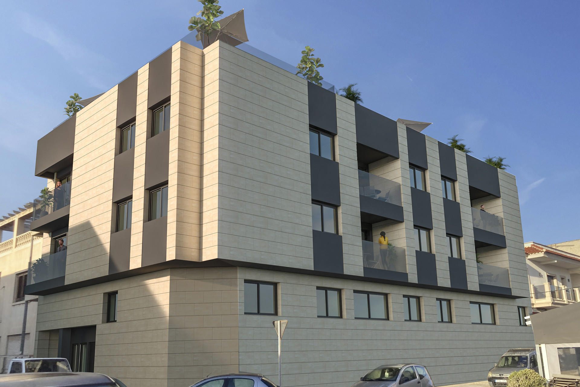 Neue Gebäude - Penthouse - Catral