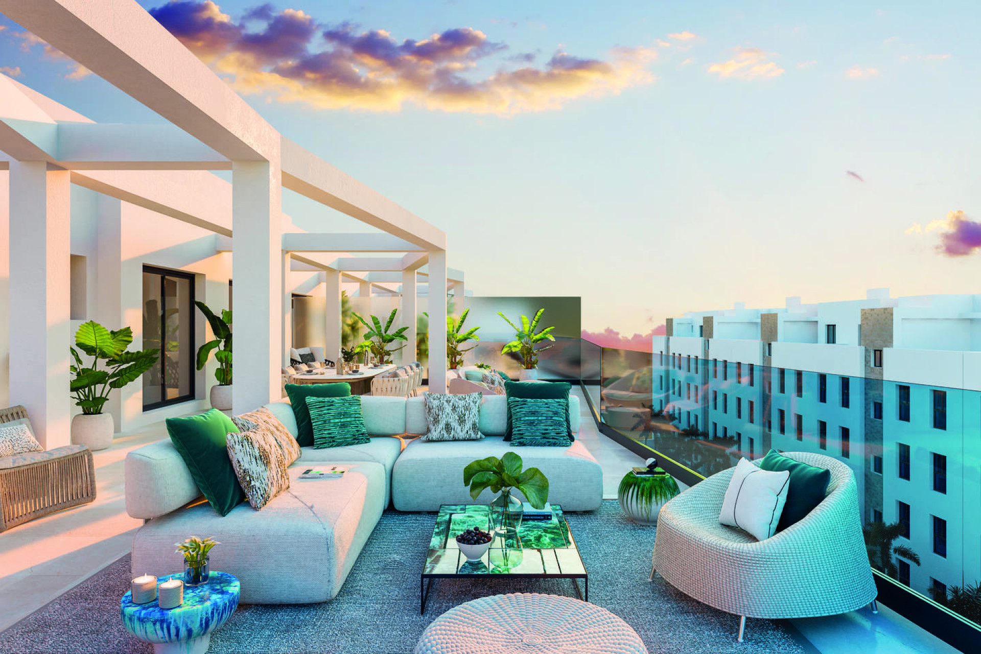 Neue Gebäude - Penthouse - Las Lagunas de Mijas