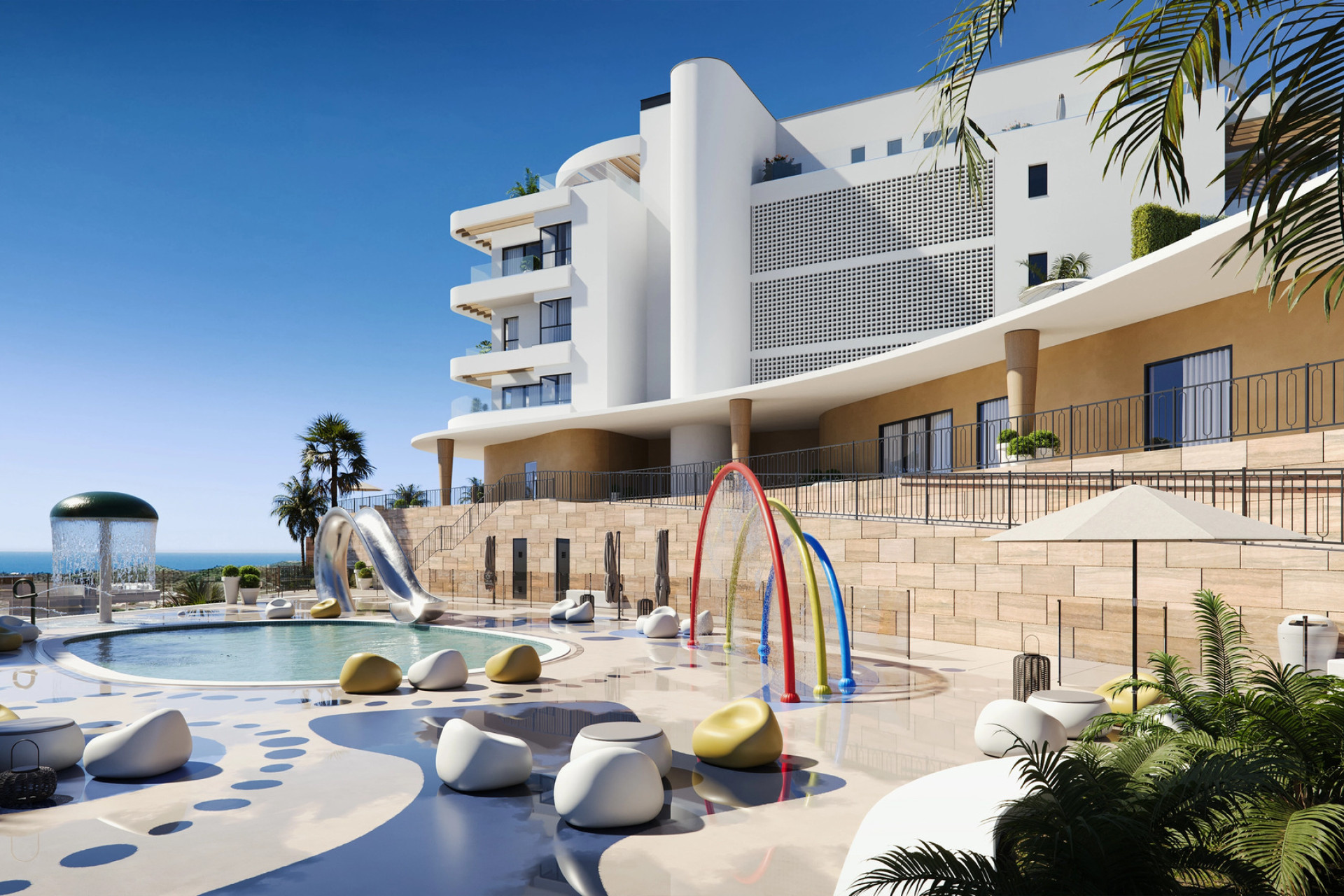 Neue Gebäude - Penthouse - Las Lagunas de Mijas