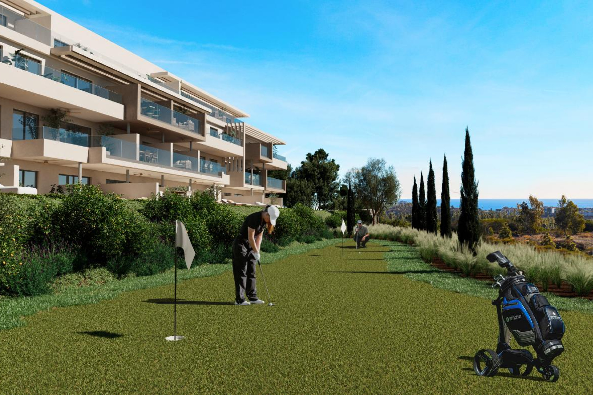 Neue Gebäude - Penthouse - Las Lagunas de Mijas
