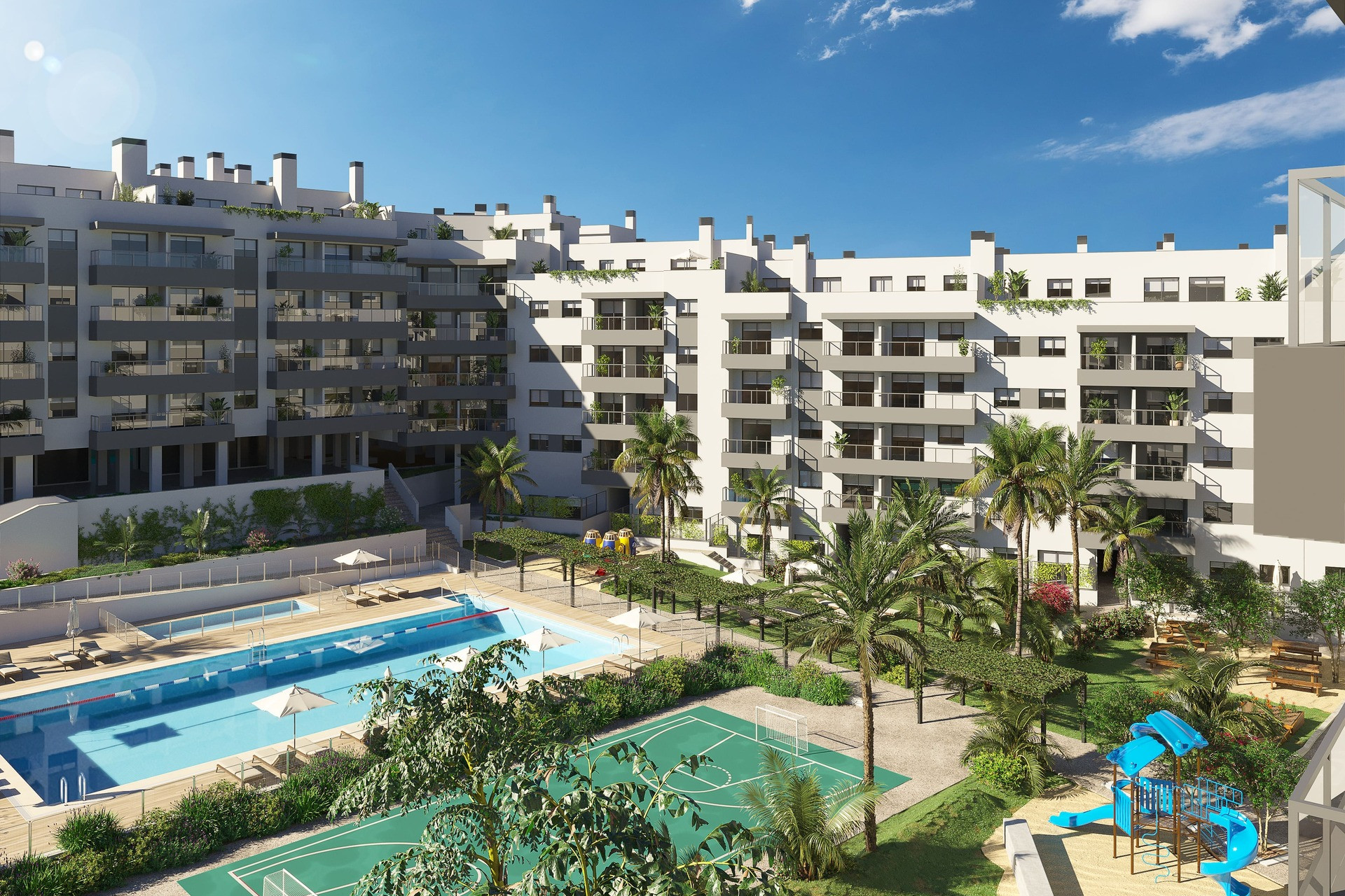 Neue Gebäude - Penthouse - Las Lagunas de Mijas