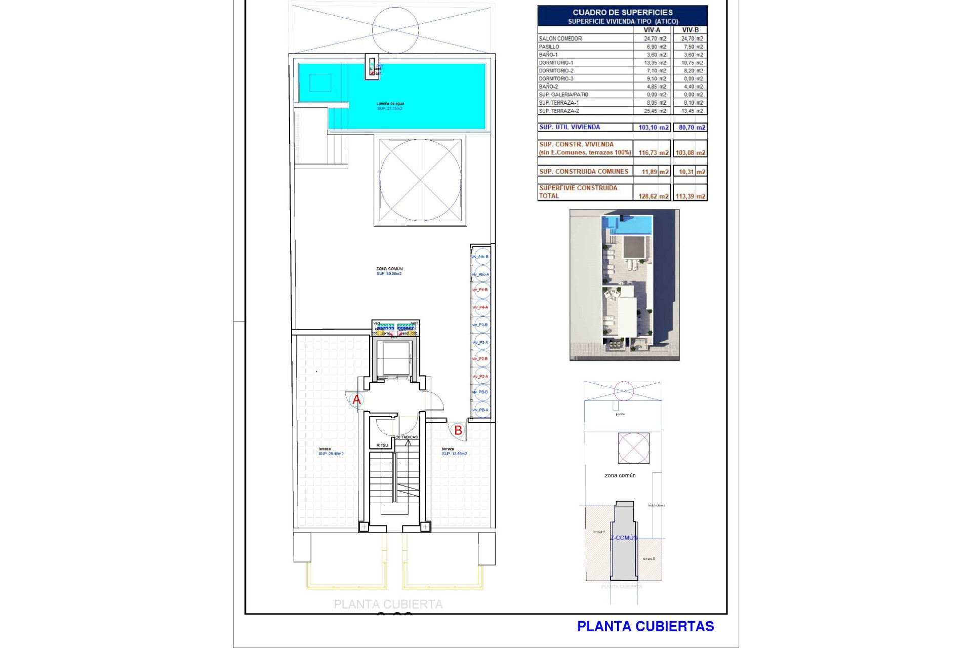 Neue Gebäude - Penthouse - Torrevieja - Playa de El Cura