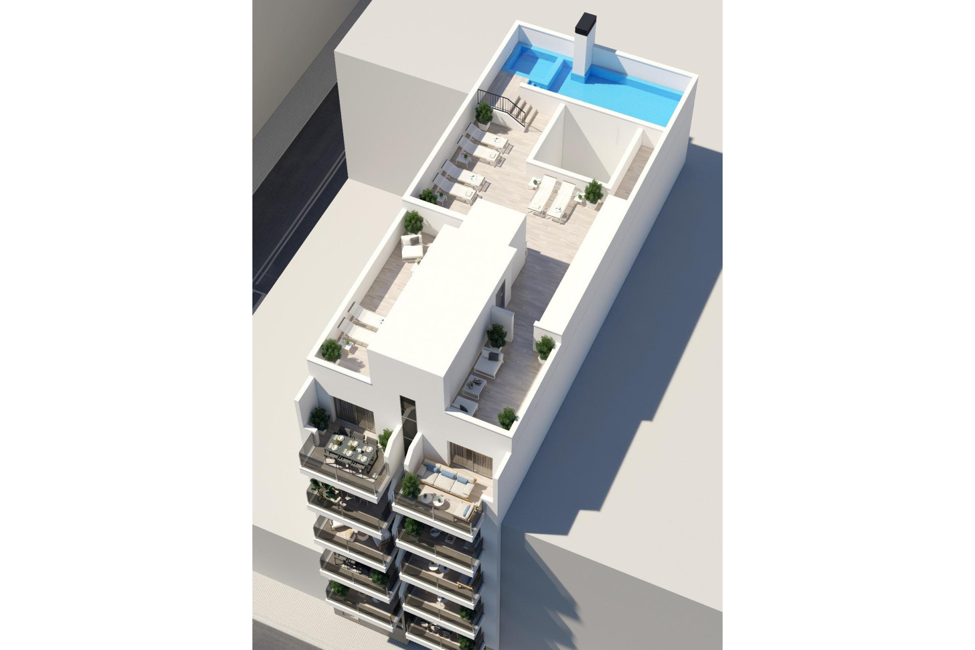 Neue Gebäude - Penthouse - Torrevieja - Playa del Cura