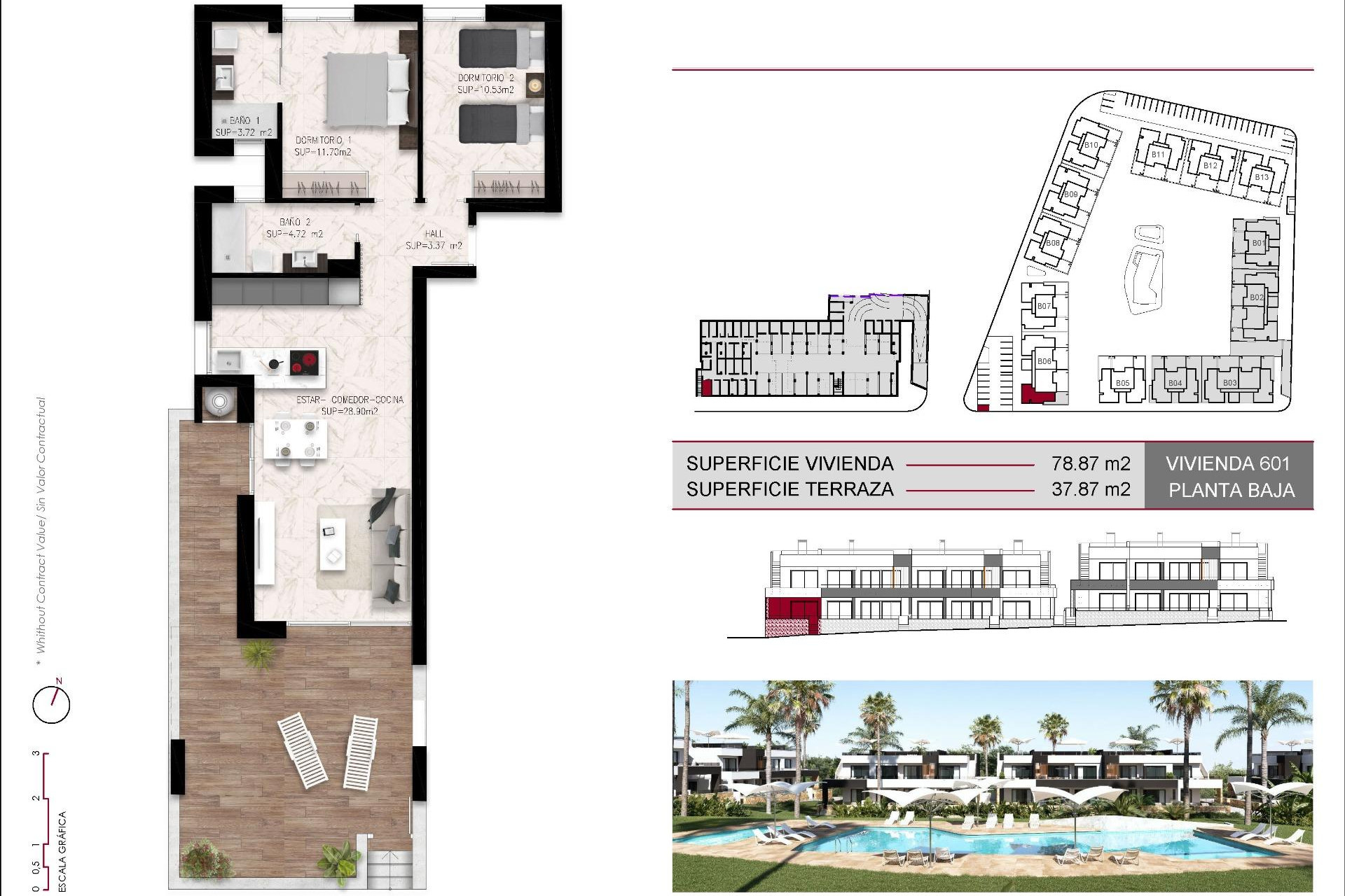 Neue Gebäude - Stadthaus - Ciudad Quesada - Lo Marabú