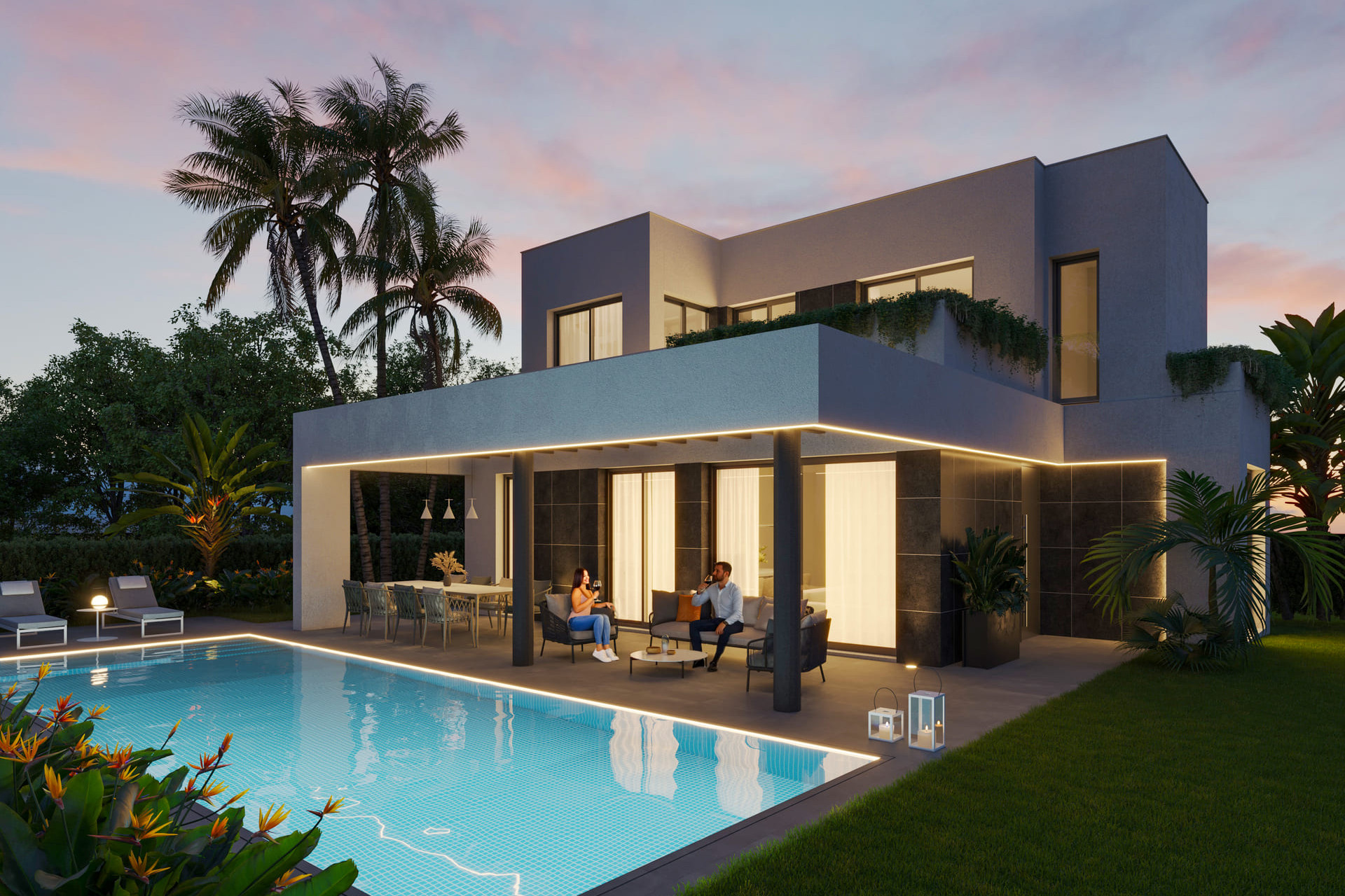 Neue Gebäude - Stadthaus - Finestrat