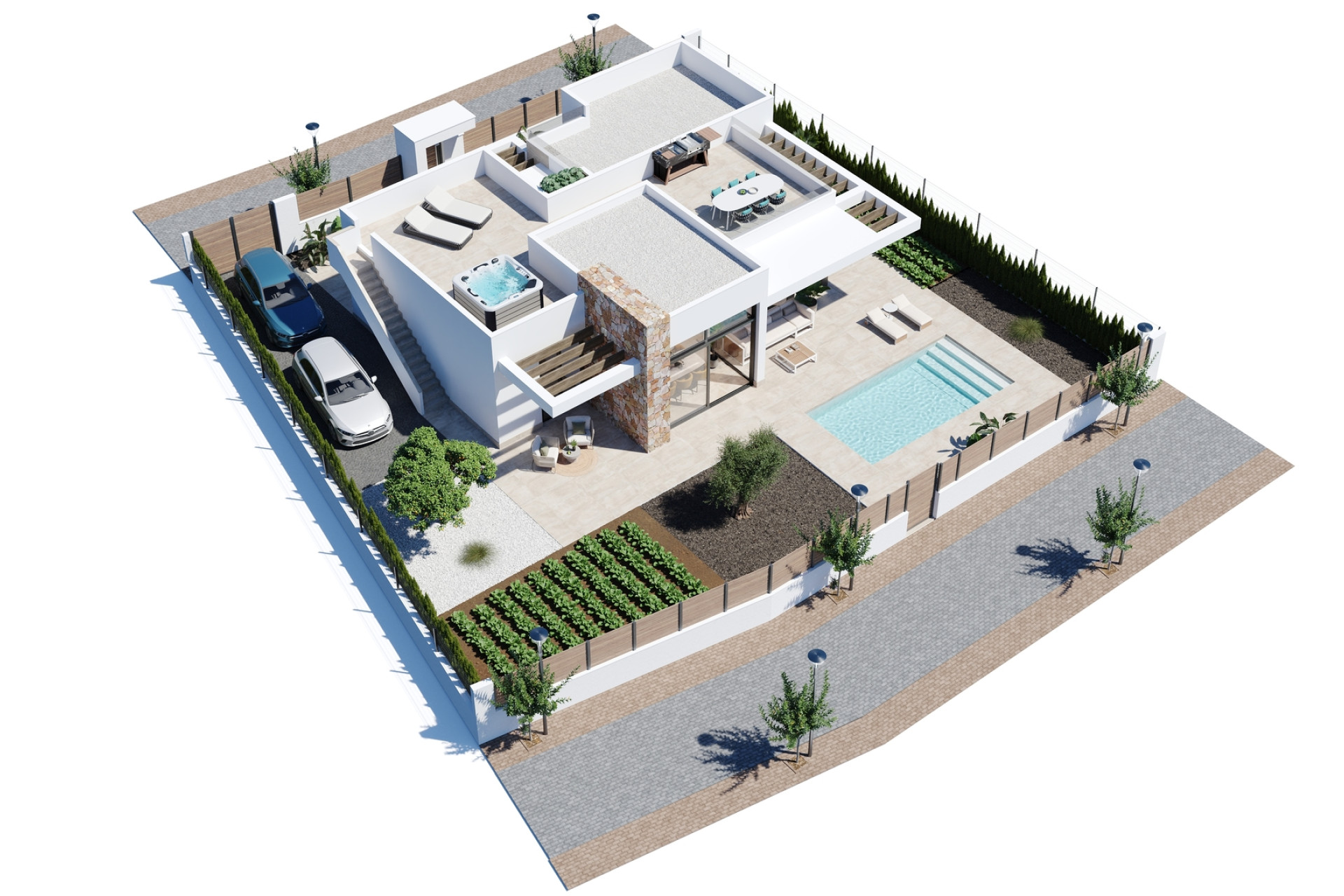 Neue Gebäude - Villa - Murcia - Hacienda del Alamo Golf