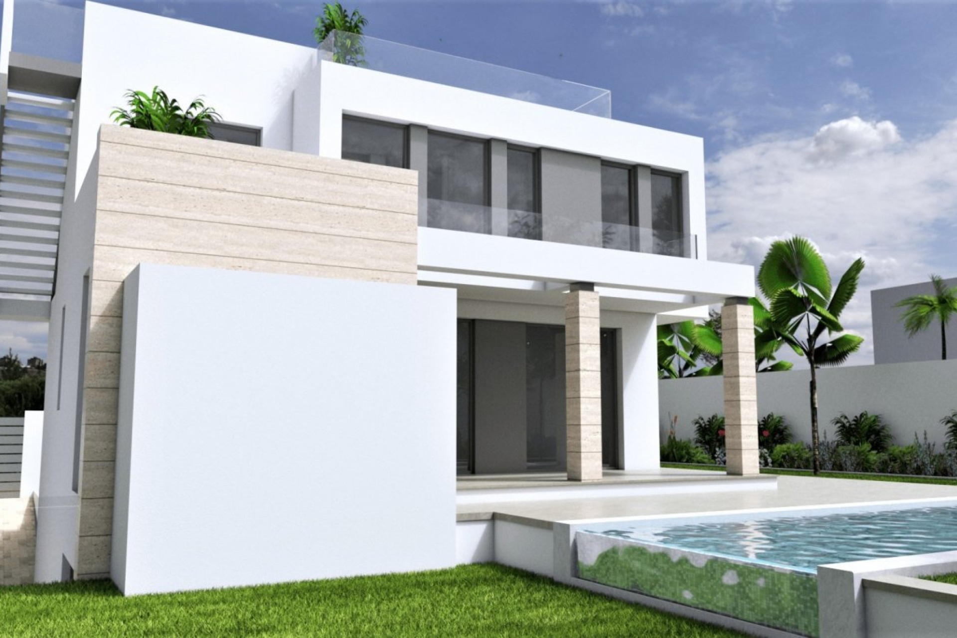 Neue Gebäude - Villa - Torrevieja - Aguas Nuevas