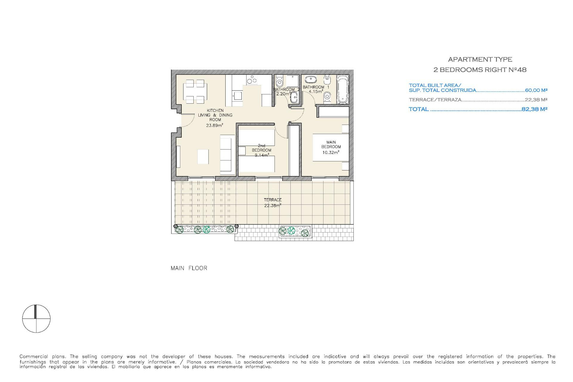 Neue Gebäude - Wohnung - Aguilas - Collados