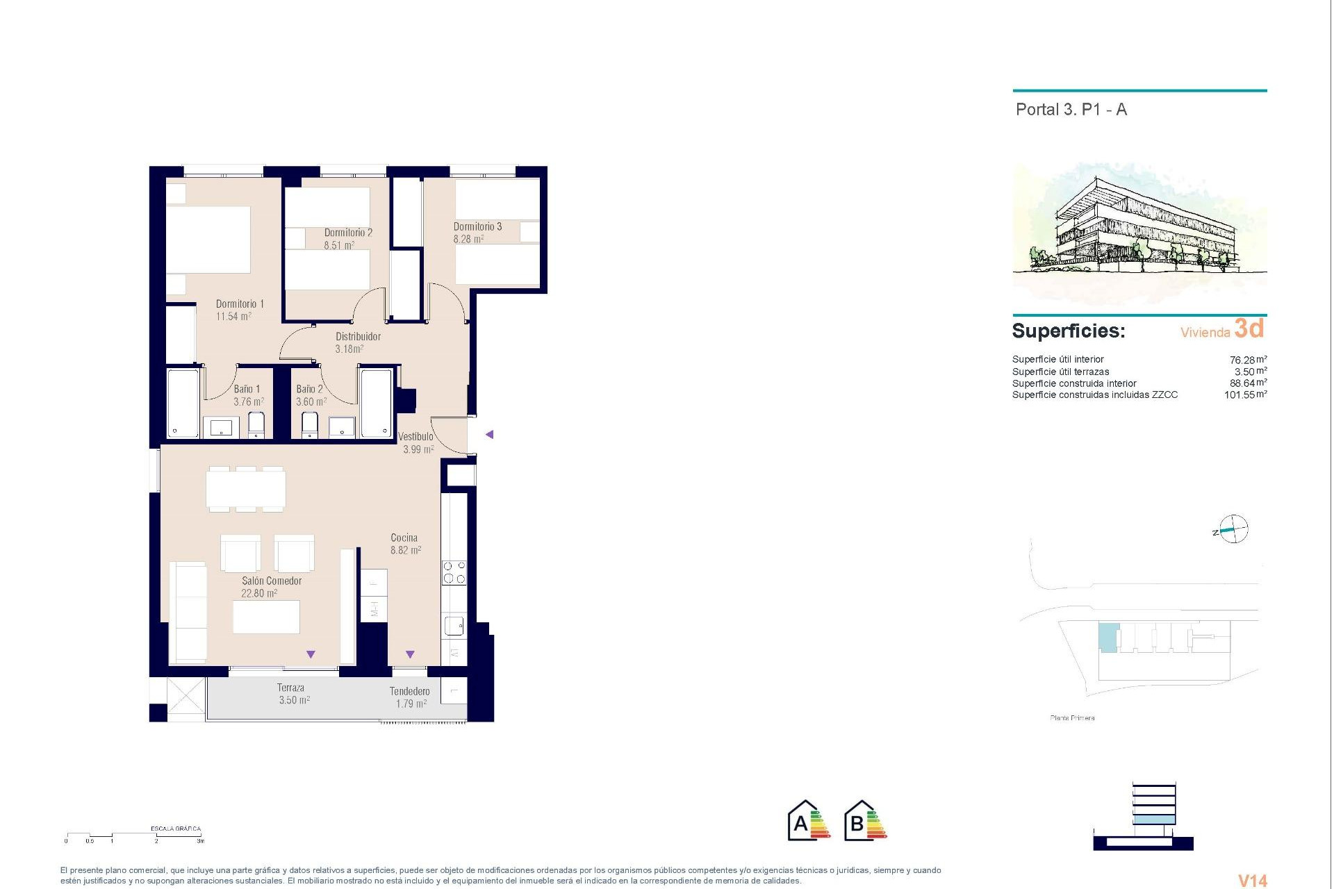 Neue Gebäude - Wohnung - Alicante - San Agustín-PAU 2