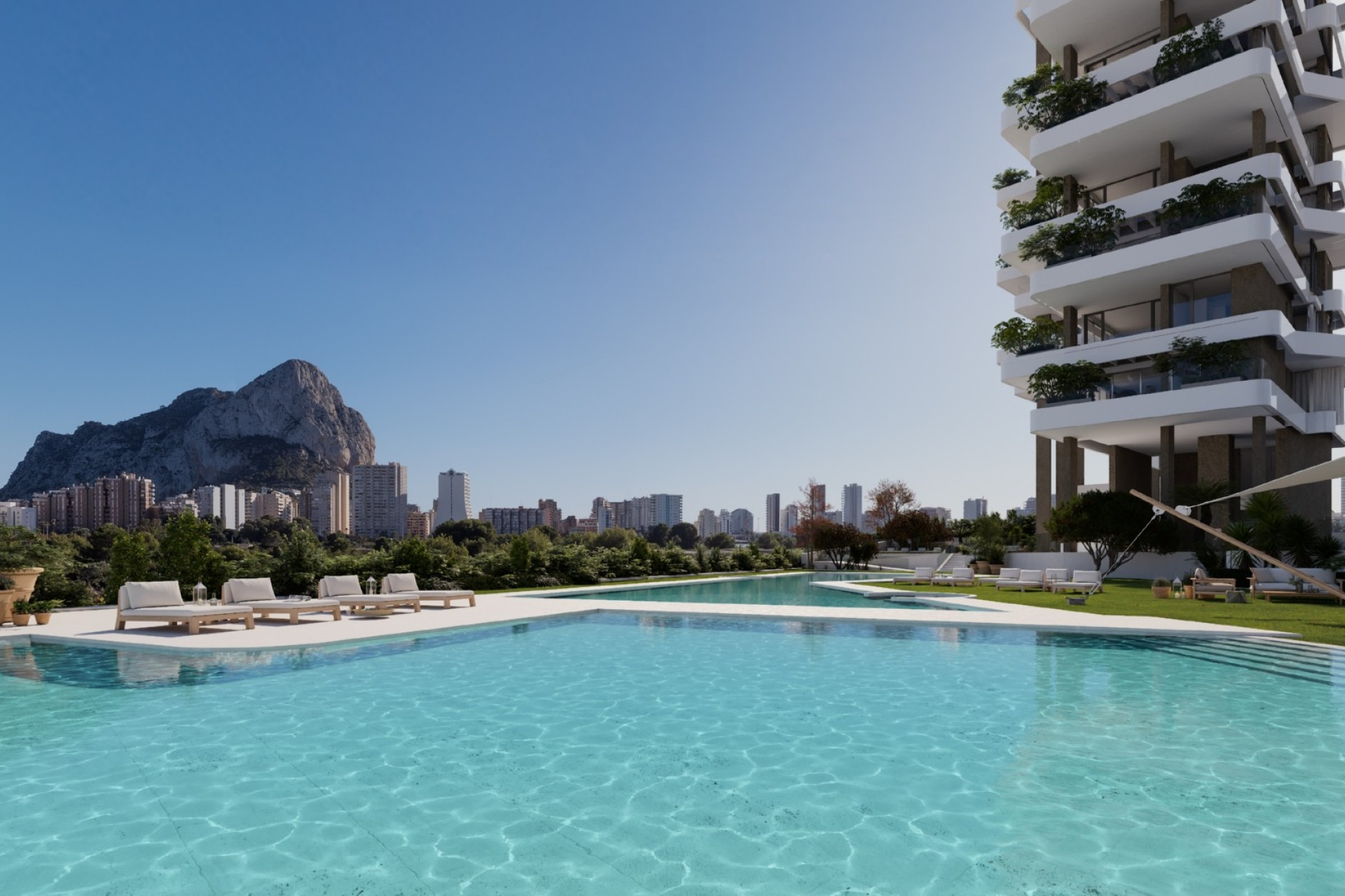 Neue Gebäude - Wohnung - Calpe - Calpe / Calp