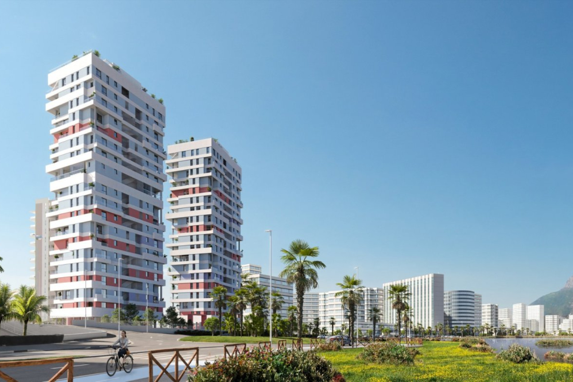 Neue Gebäude - Wohnung - Calpe - Playa del Bol