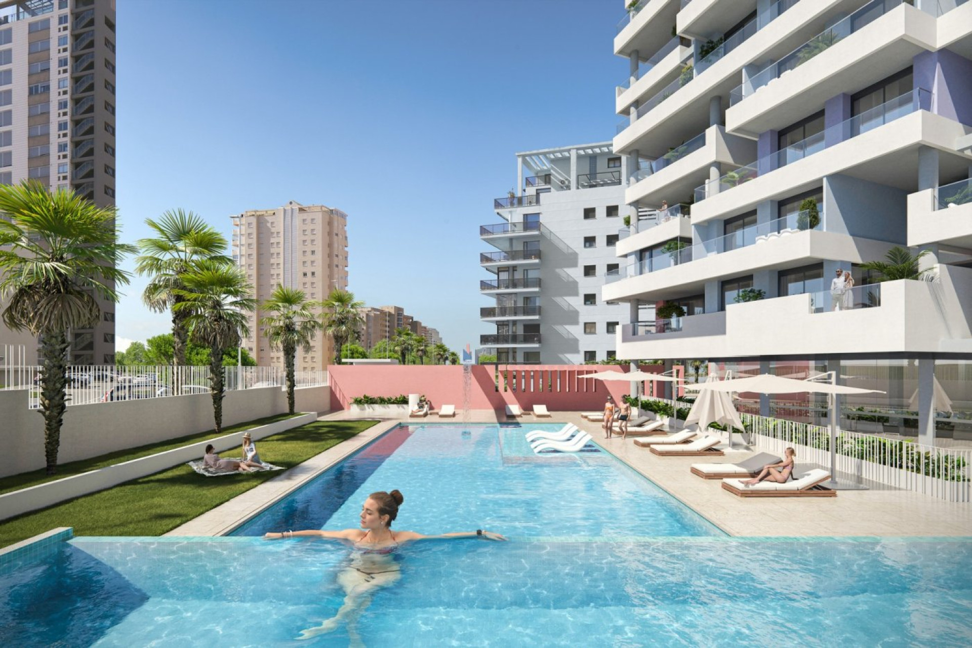 Neue Gebäude - Wohnung - Calpe - Playa del Bol