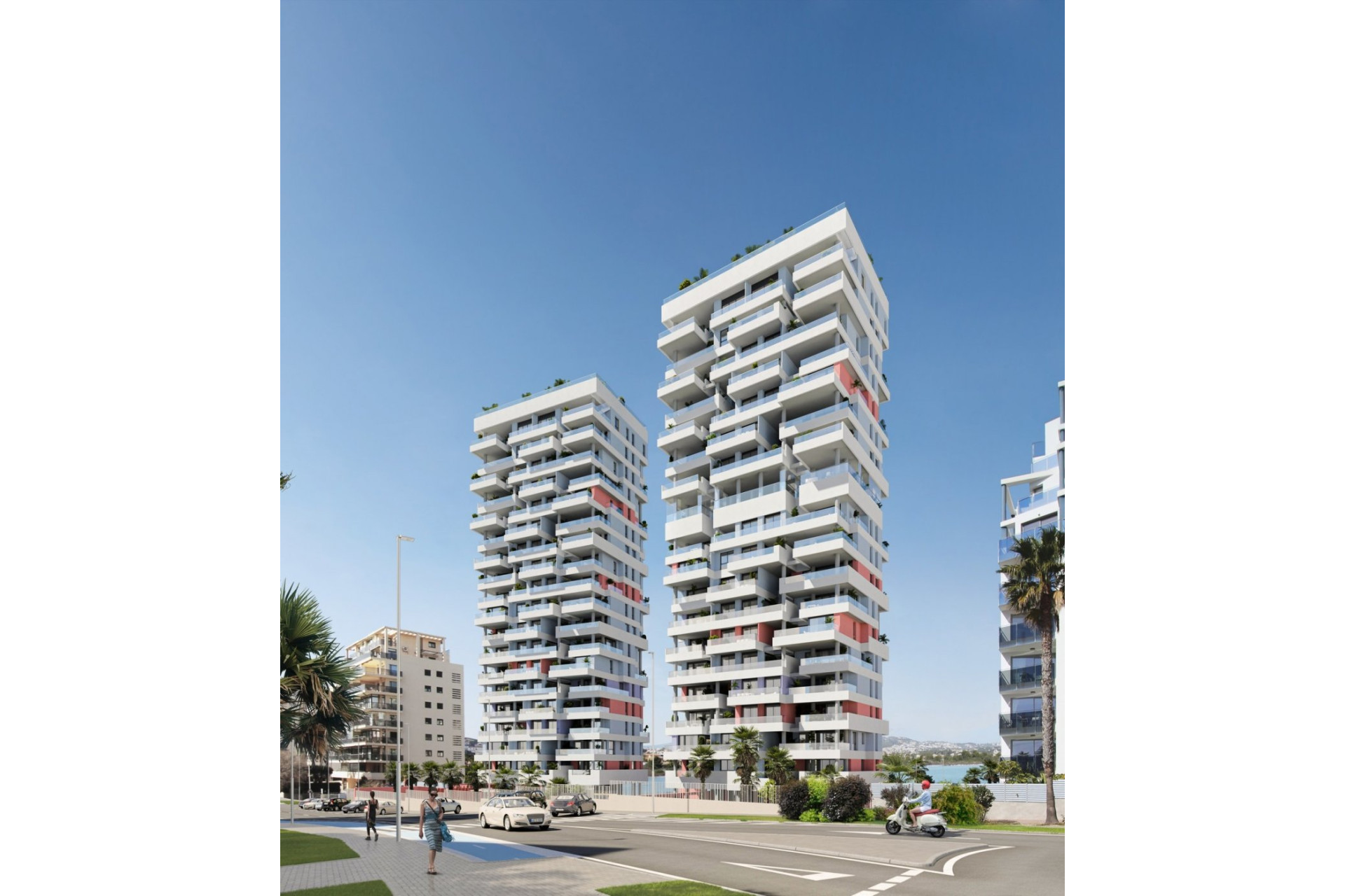 Neue Gebäude - Wohnung - Calpe - Puerto