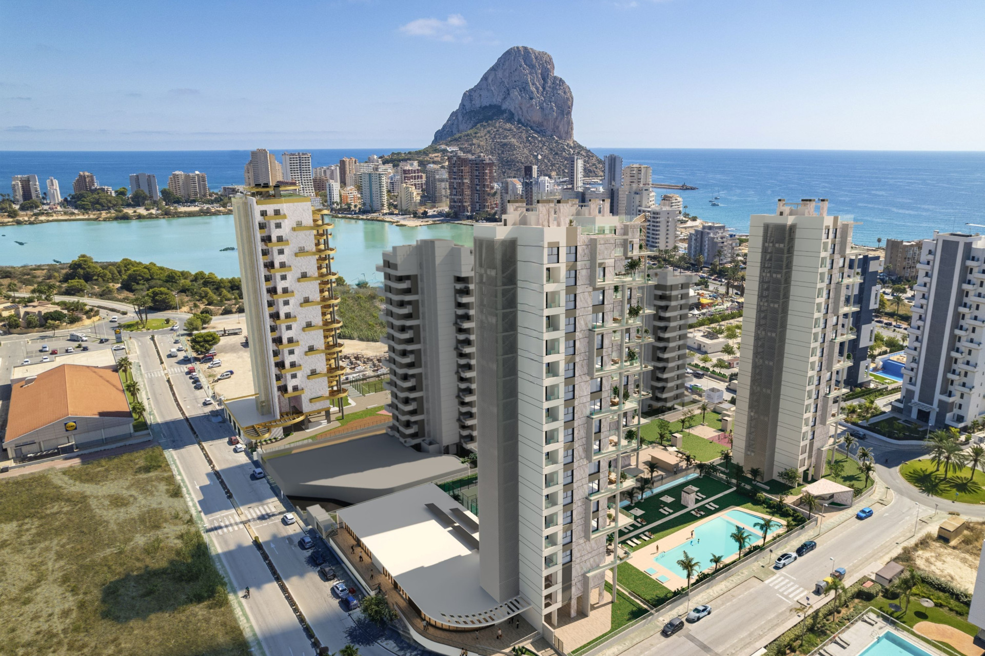 Neue Gebäude - Wohnung - Calpe
