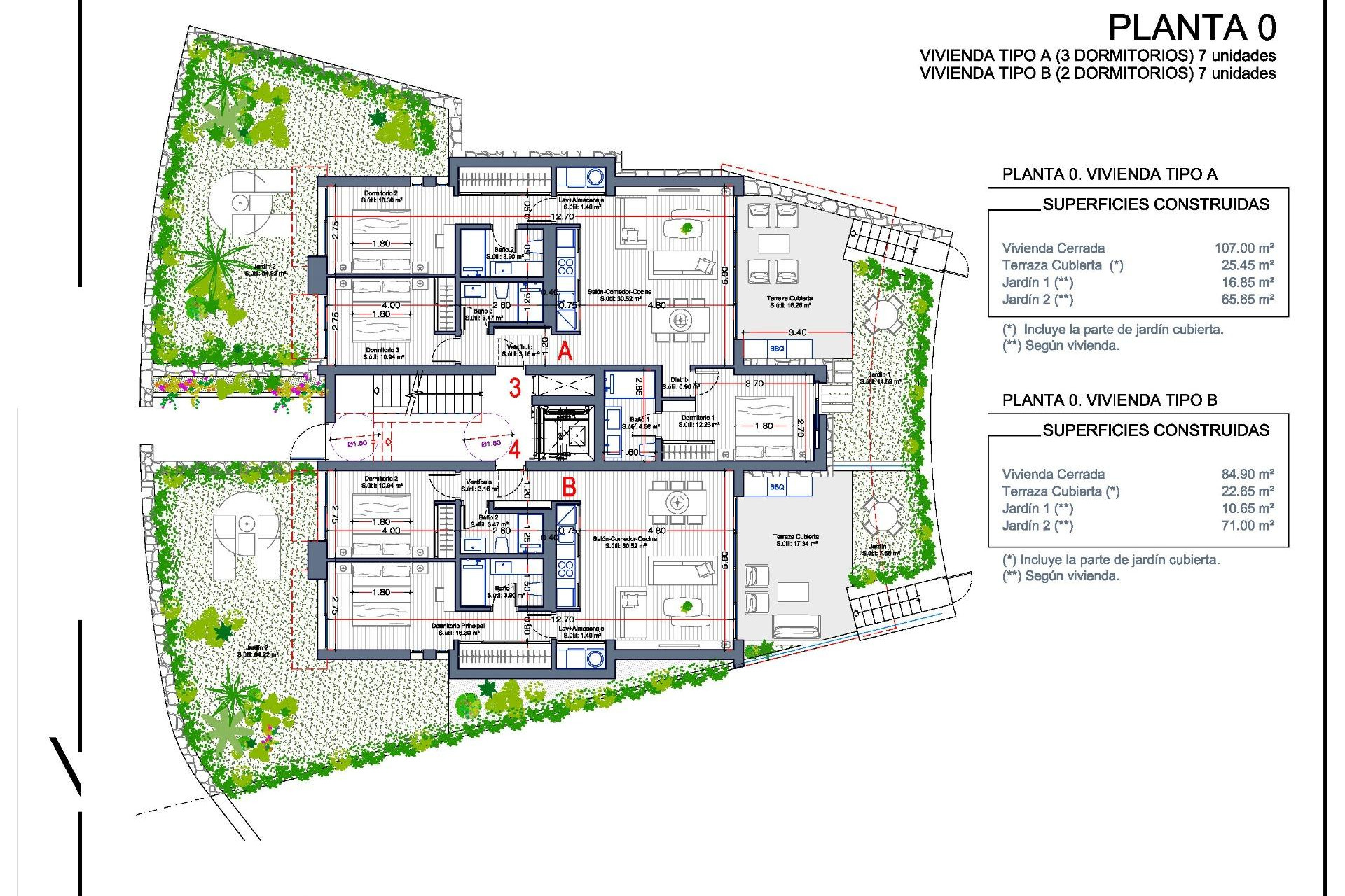 Neue Gebäude - Wohnung - La Manga Club - Las Orquídeas