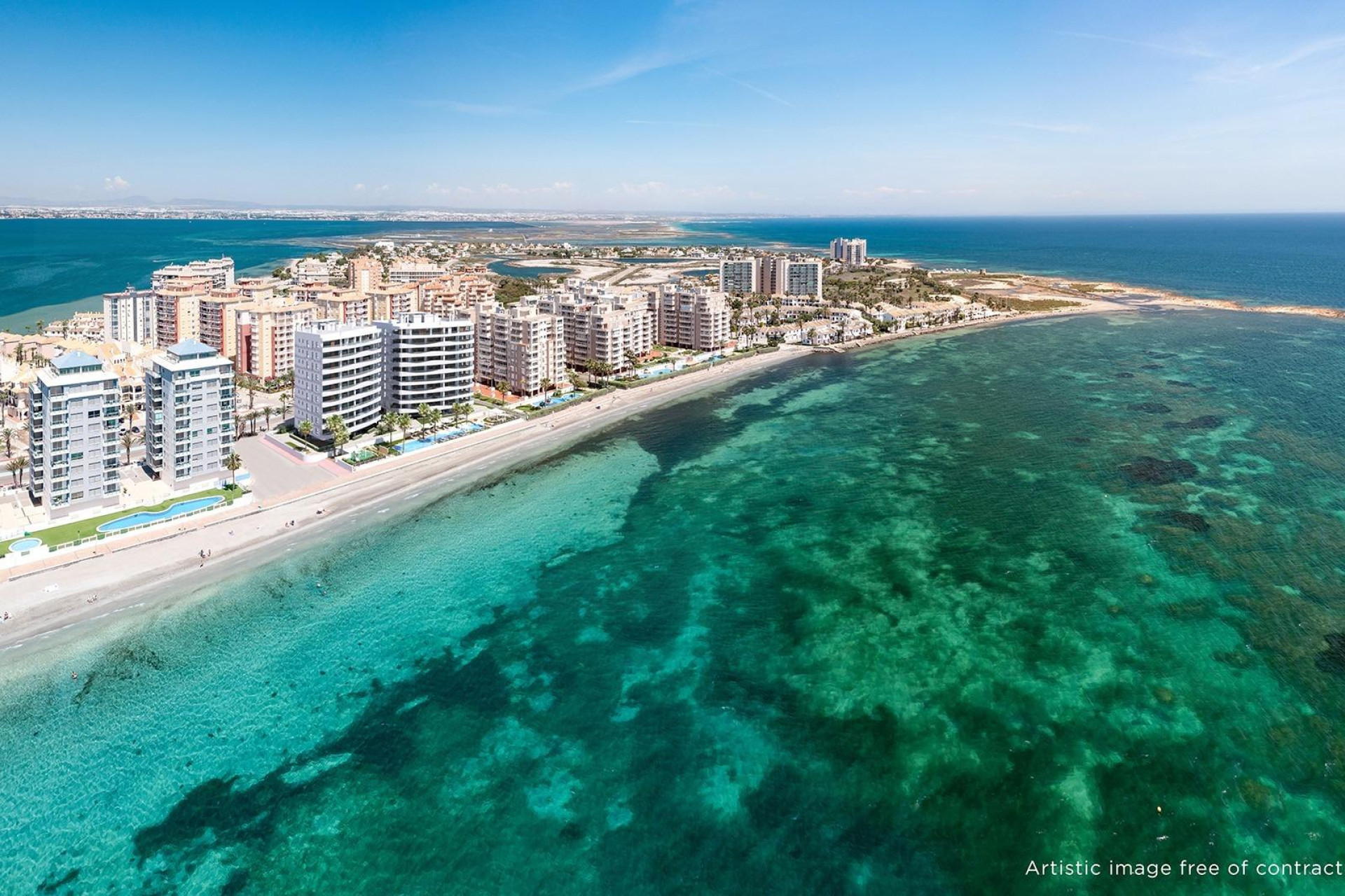 Neue Gebäude - Wohnung - La Manga del Mar Menor - 1ª Linea Del Mar Mediterraneo