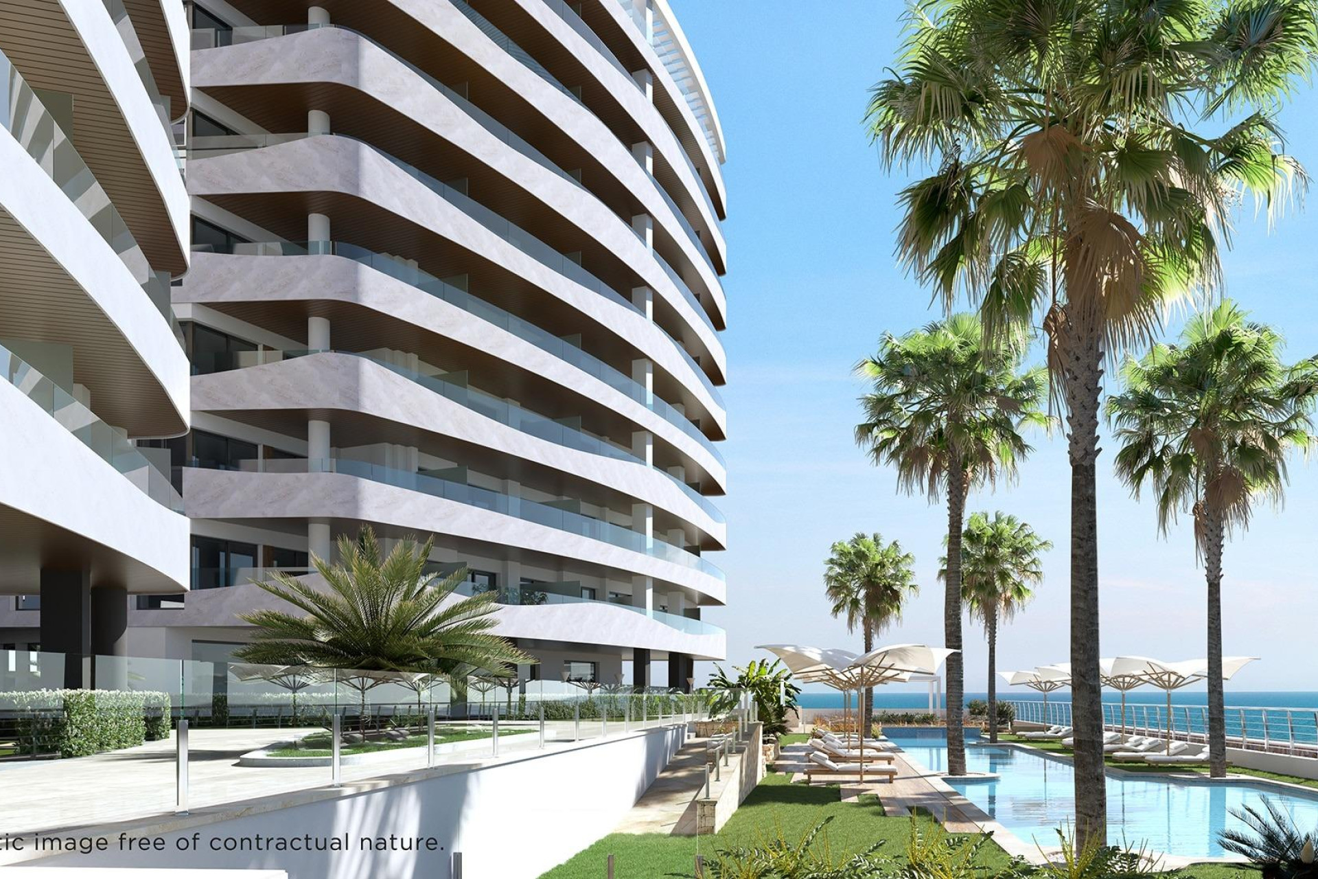 Neue Gebäude - Wohnung - La Manga del Mar Menor - 1ª Linea Del Mar Mediterraneo