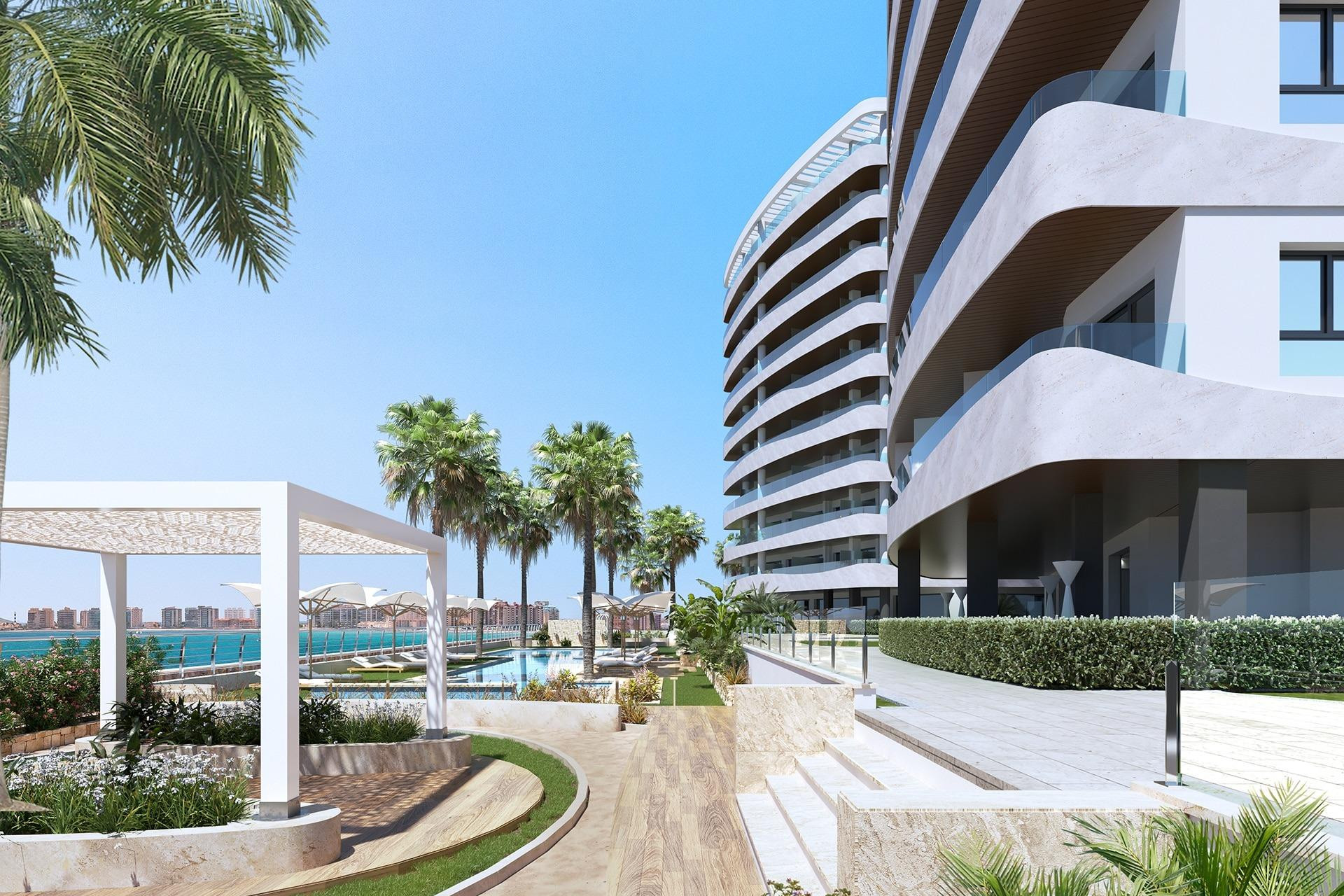 Neue Gebäude - Wohnung - La Manga del Mar Menor - 1ª Linea Del Mar Mediterraneo