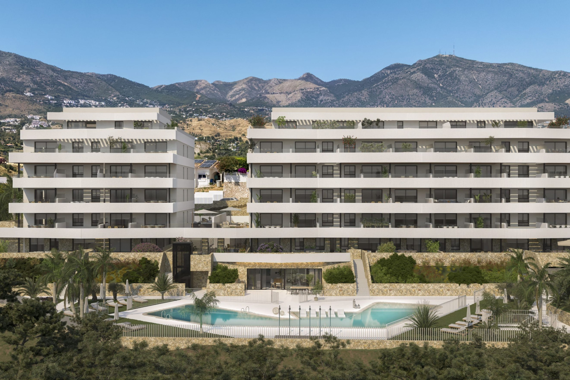 Neue Gebäude - Wohnung - Las Lagunas de Mijas