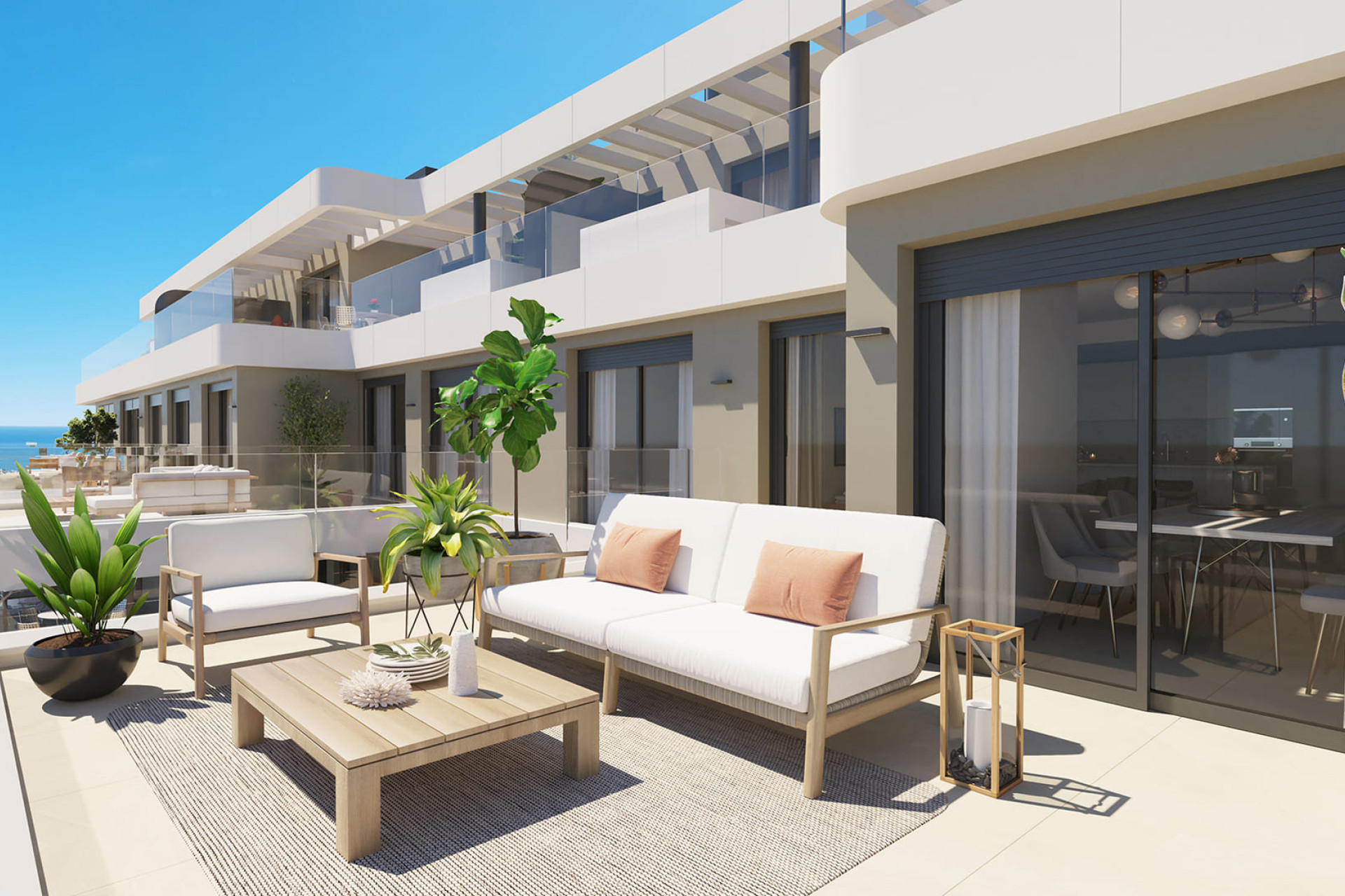 Neue Gebäude - Wohnung - Mijas