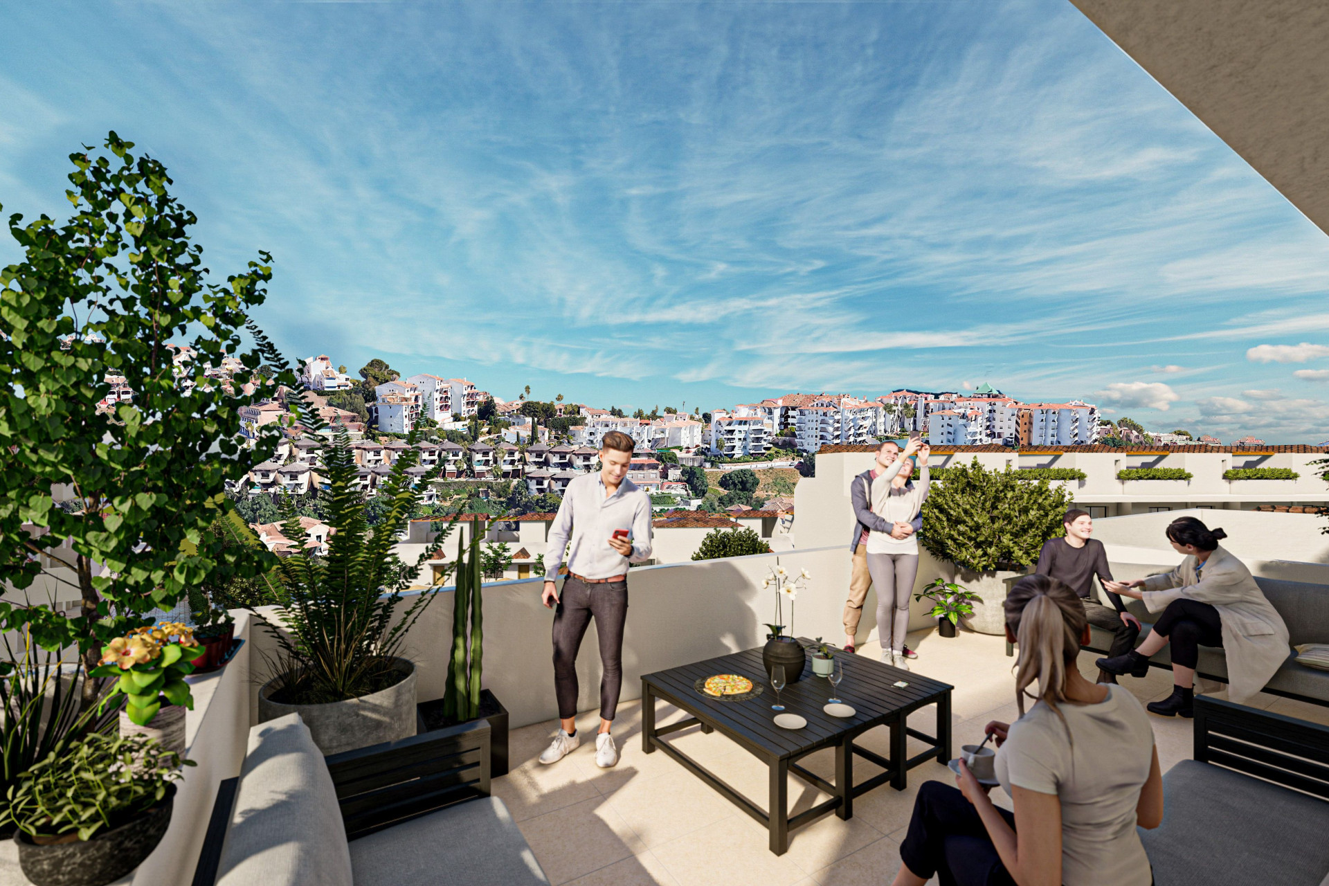 Neue Gebäude - Wohnung - Mijas