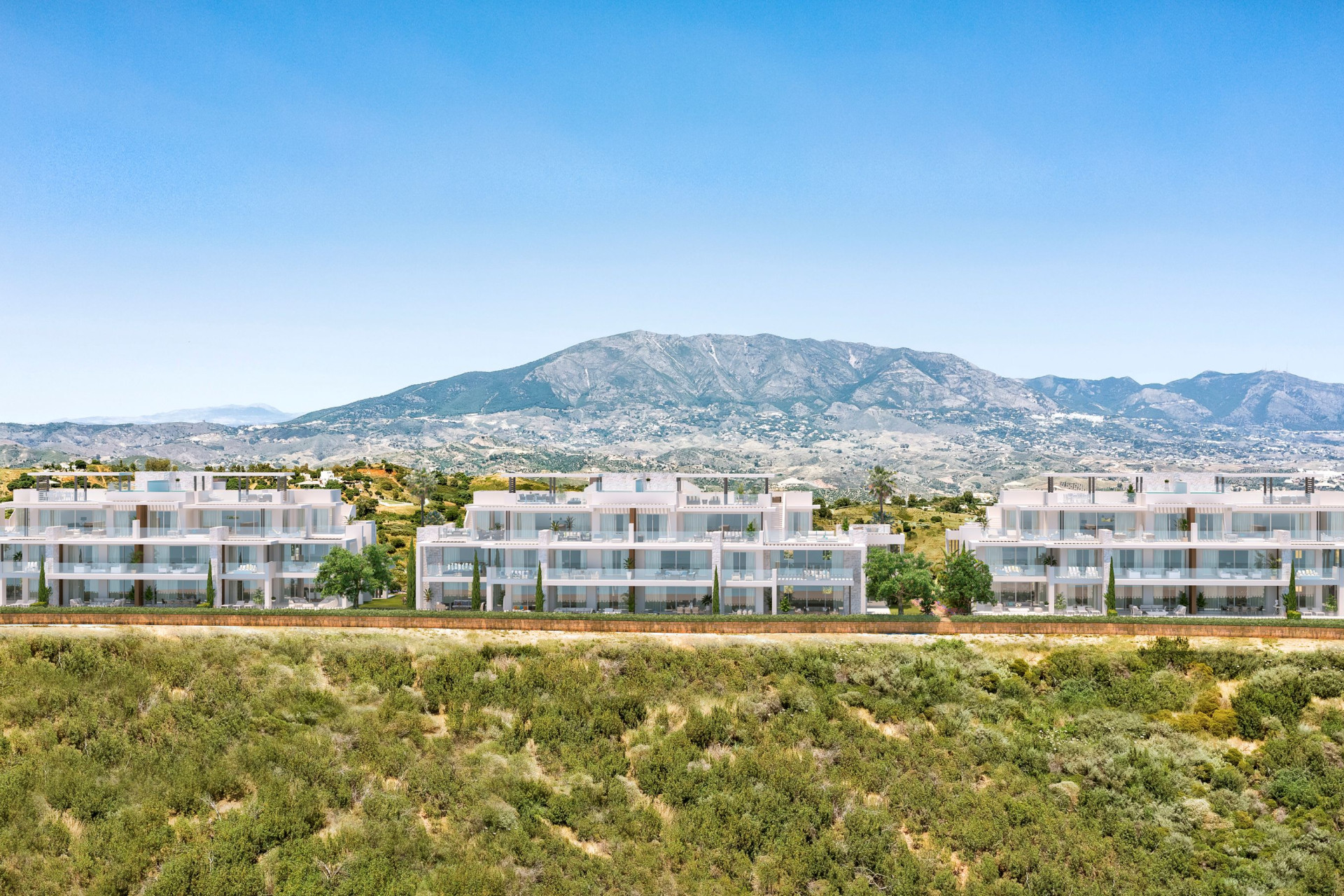 Neue Gebäude - Wohnung - Ojen