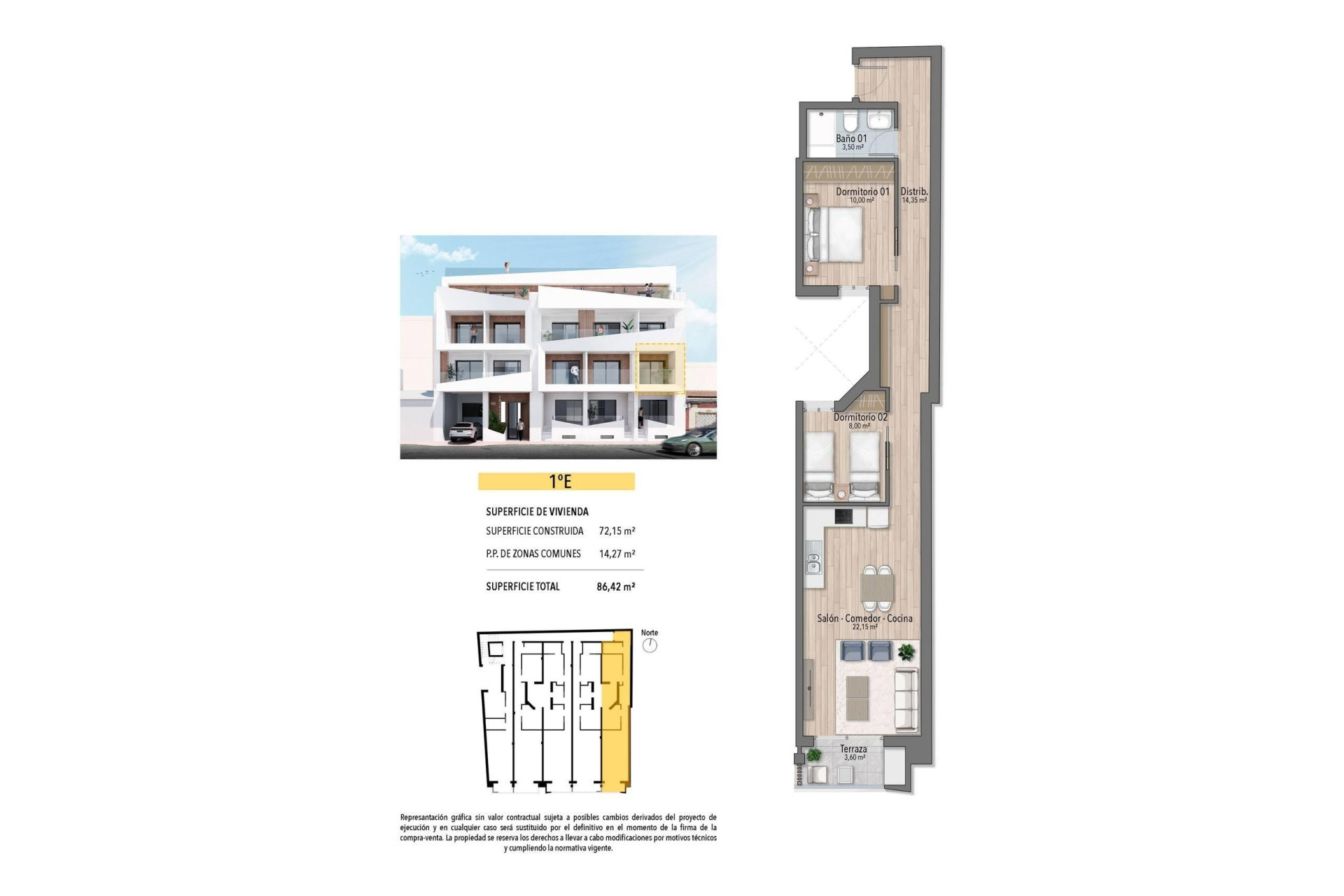 Neue Gebäude - Wohnung - Torrevieja - Playa de El Cura