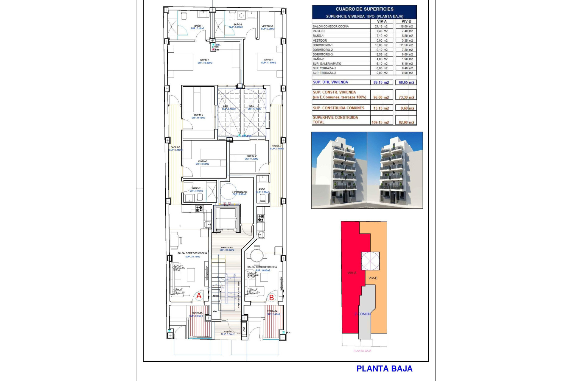 Neue Gebäude - Wohnung - Torrevieja - Playa del Cura