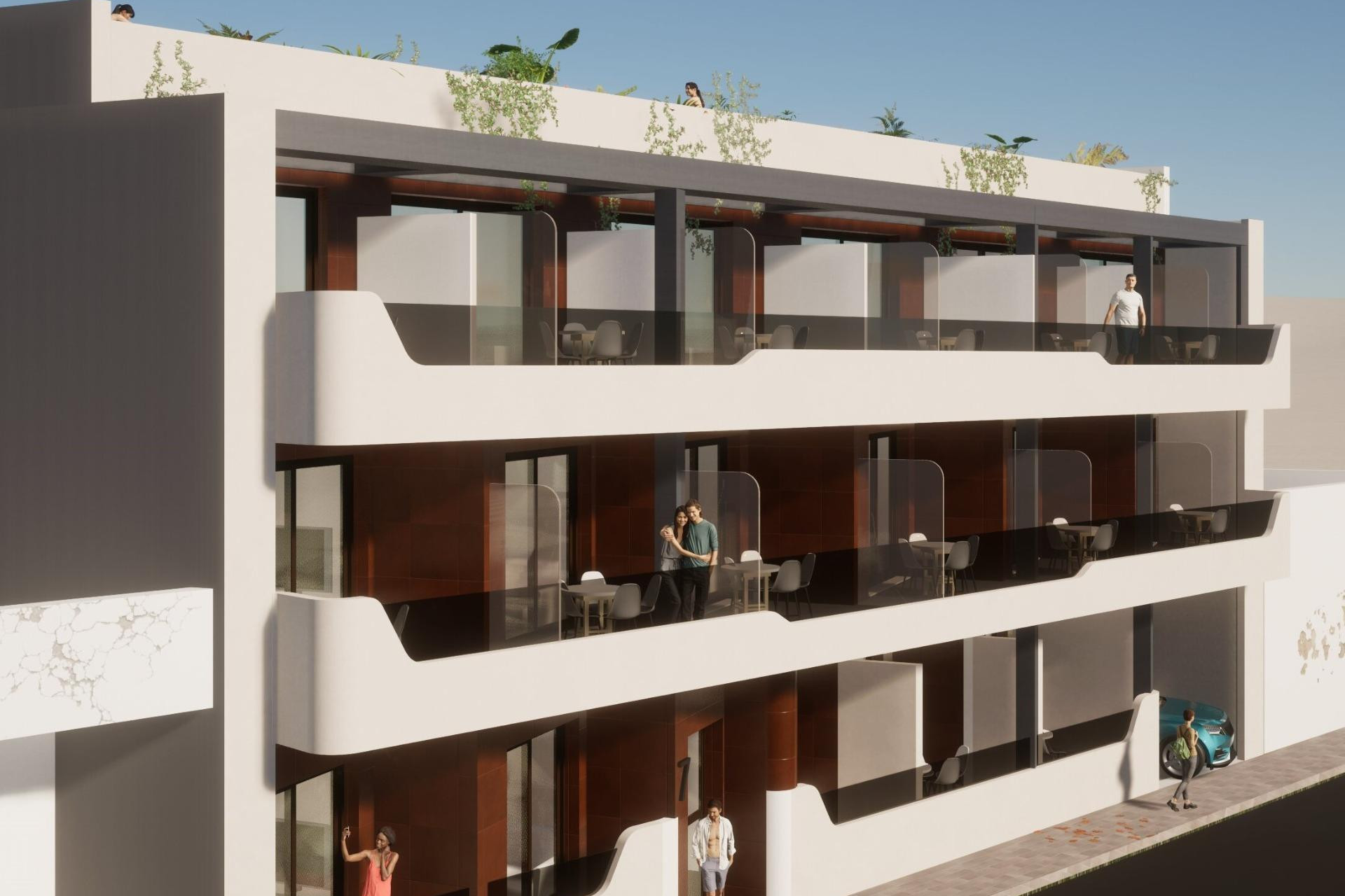 Neue Gebäude - Wohnung - Torrevieja - Playa del Cura