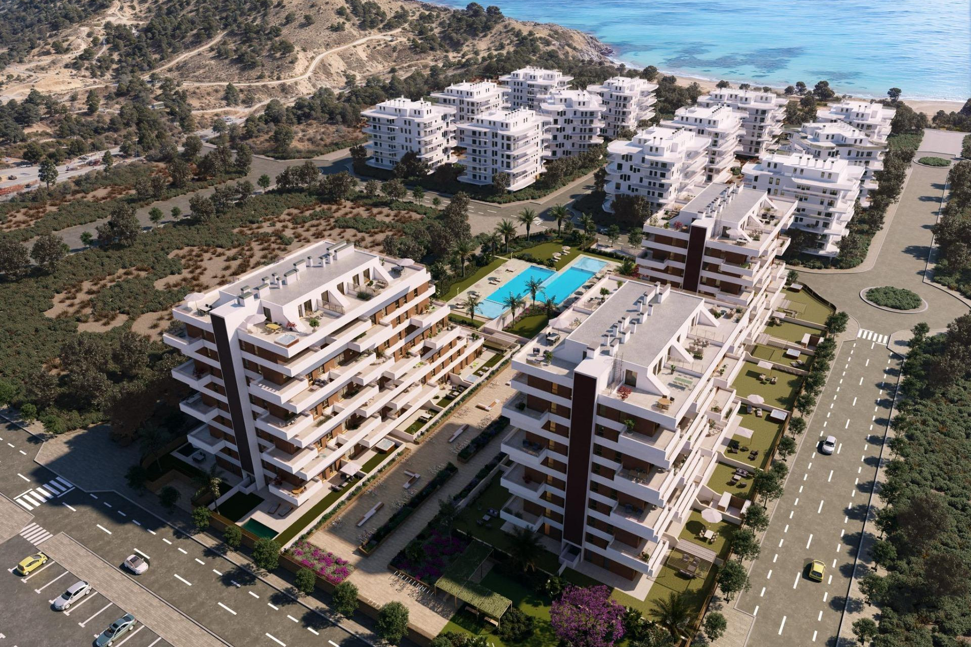 Neue Gebäude - Wohnung - Villajoyosa - Playas Del Torres