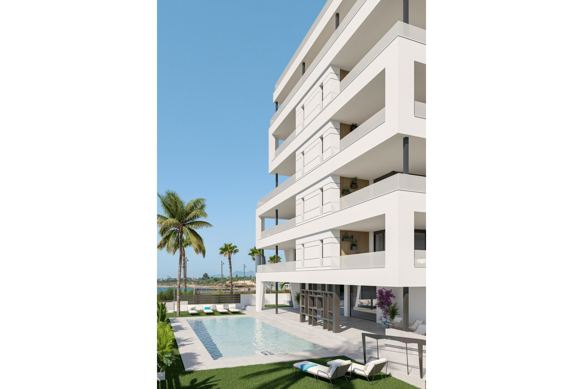 New Build - Apartment / flat - Aguilas - Puerto Deportivo Juan Montiel