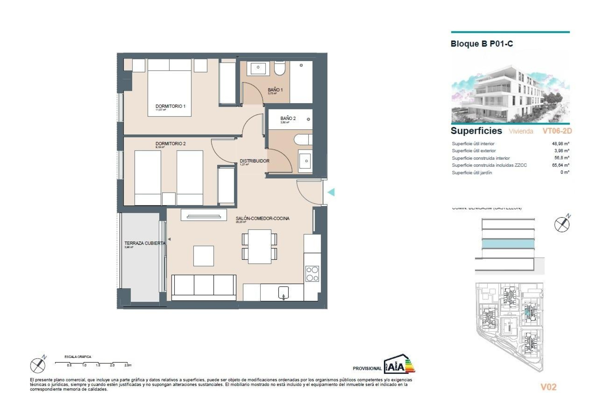 New Build - Apartment / flat - Benicassim - Almadraba