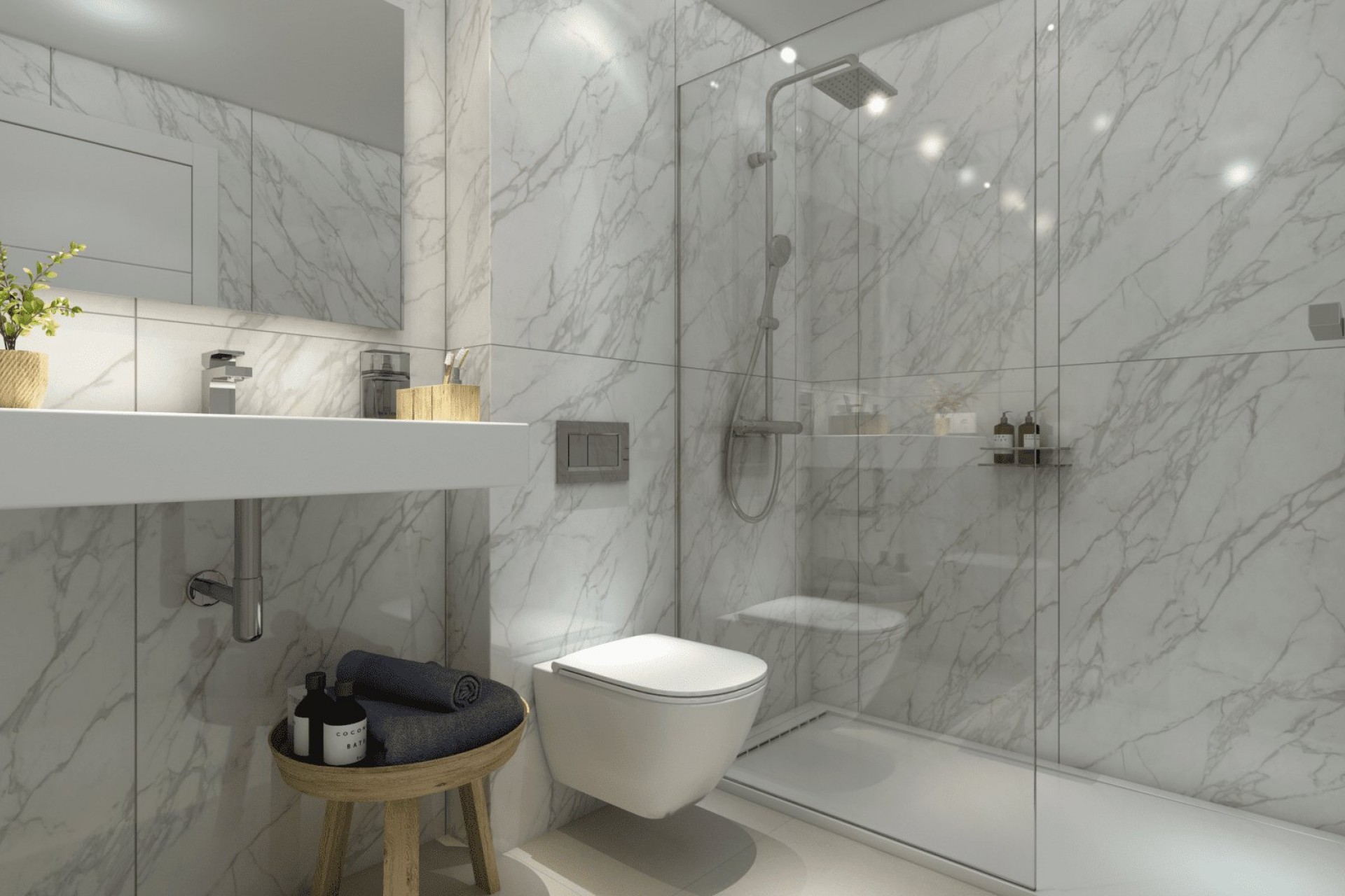 New Build - Apartment / flat - Casares Costa - Casares