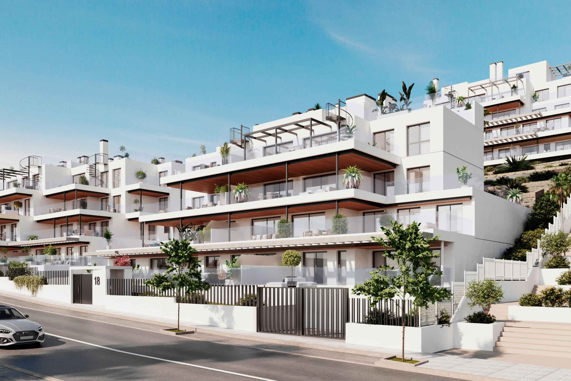 New Build - Apartment / flat - Estepona