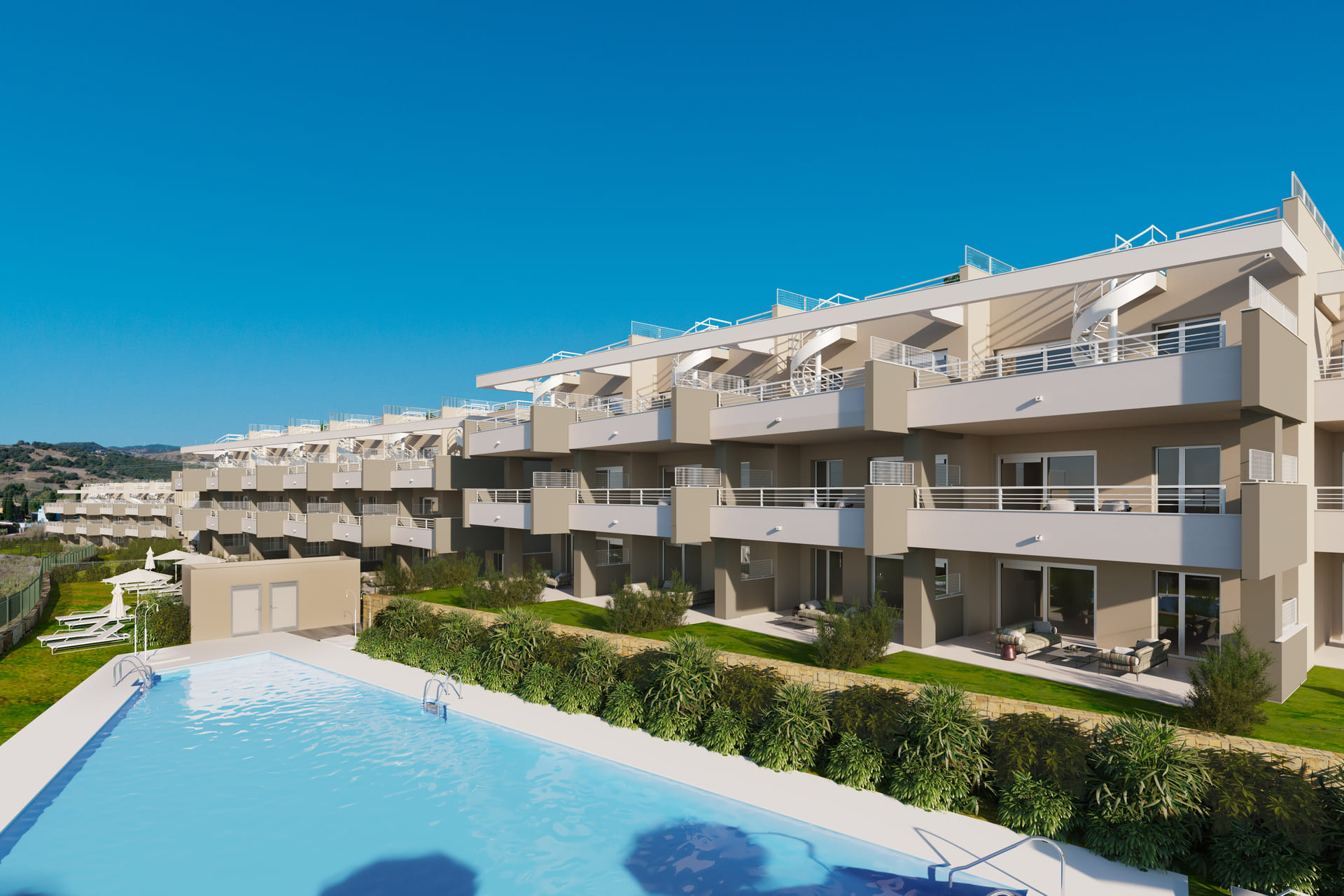 New Build - Apartment / flat - Estepona