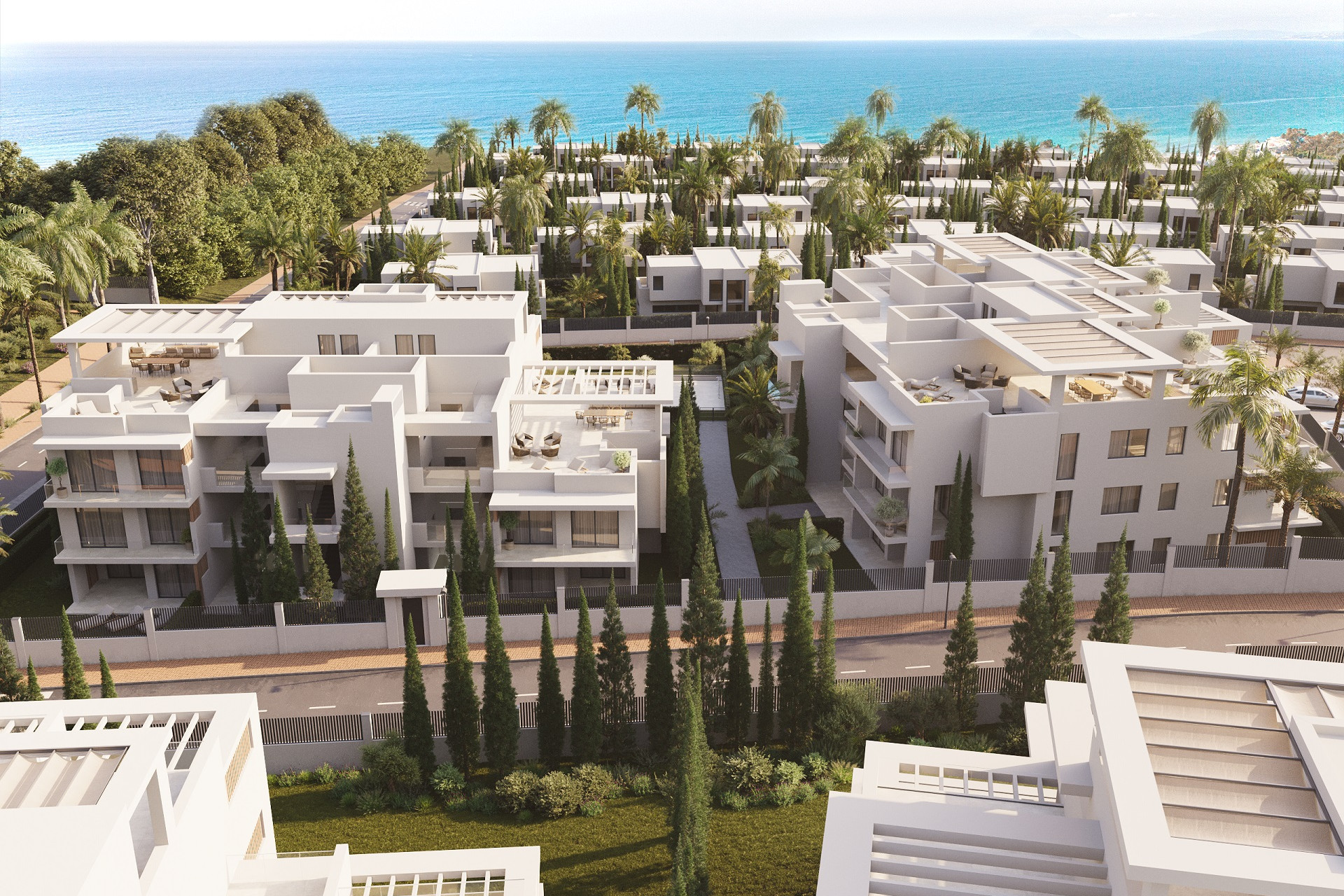 New Build - Apartment / flat - Estepona