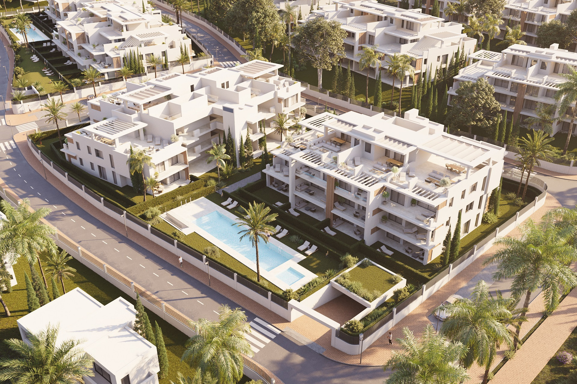 New Build - Apartment / flat - Estepona