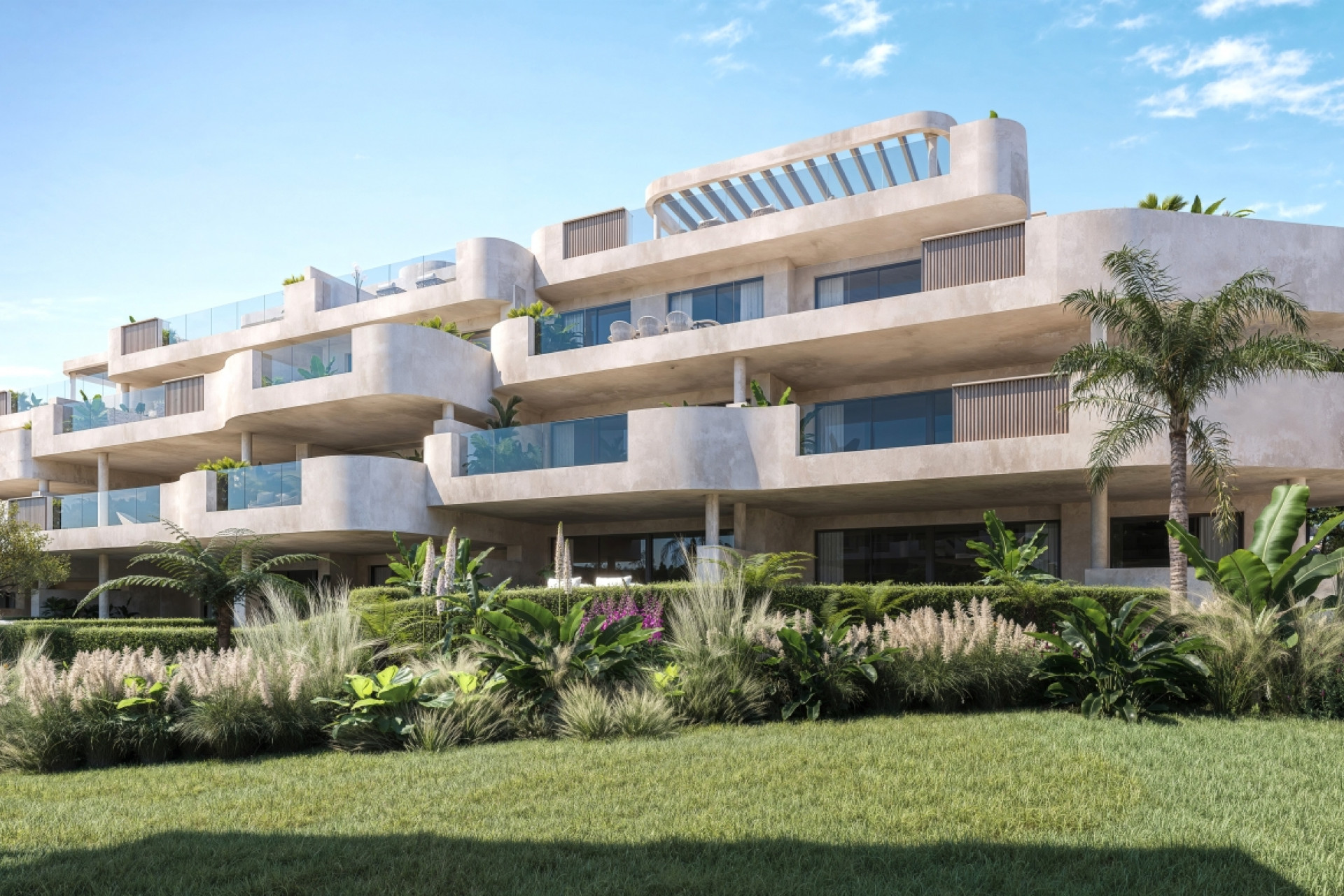 New Build - Apartment / flat - Estepona
