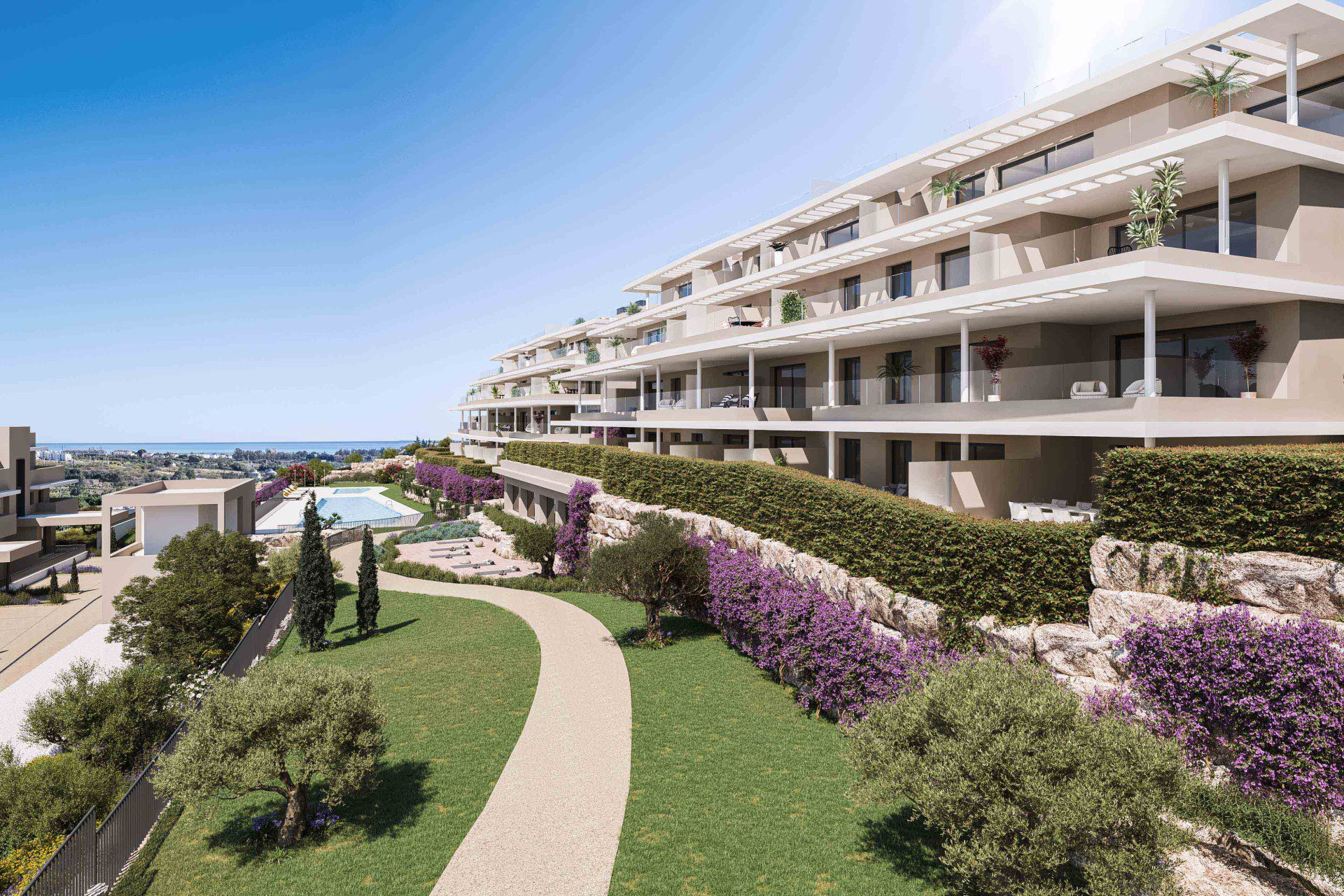 New Build - Apartment / flat - Estepona