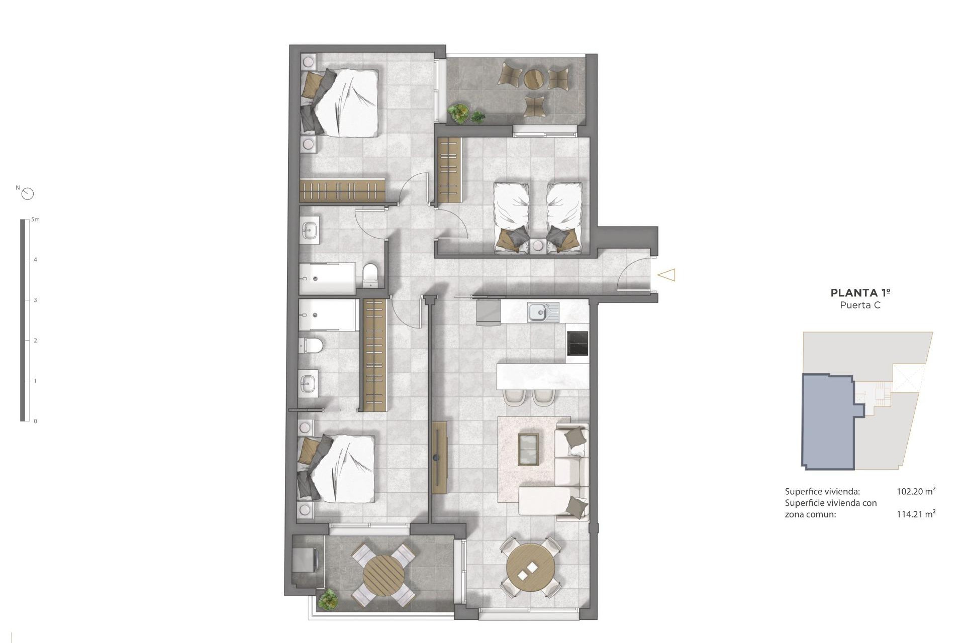 New Build - Apartment / flat - Guardamar del Segura - Pueblo