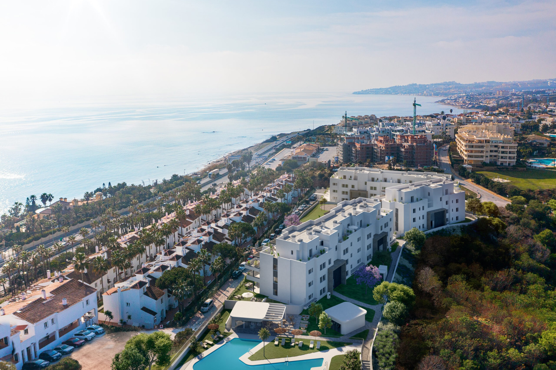 New Build - Apartment / flat - Las Lagunas de Mijas
