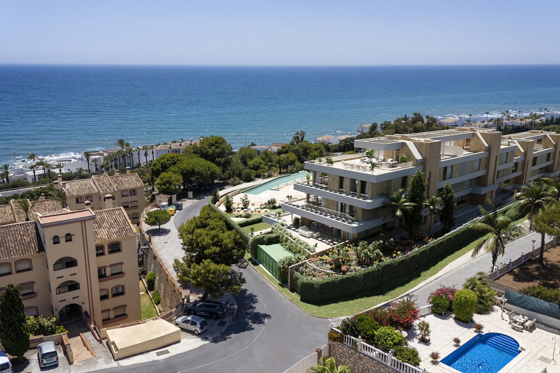 New Build - Apartment / flat - Las Lagunas de Mijas
