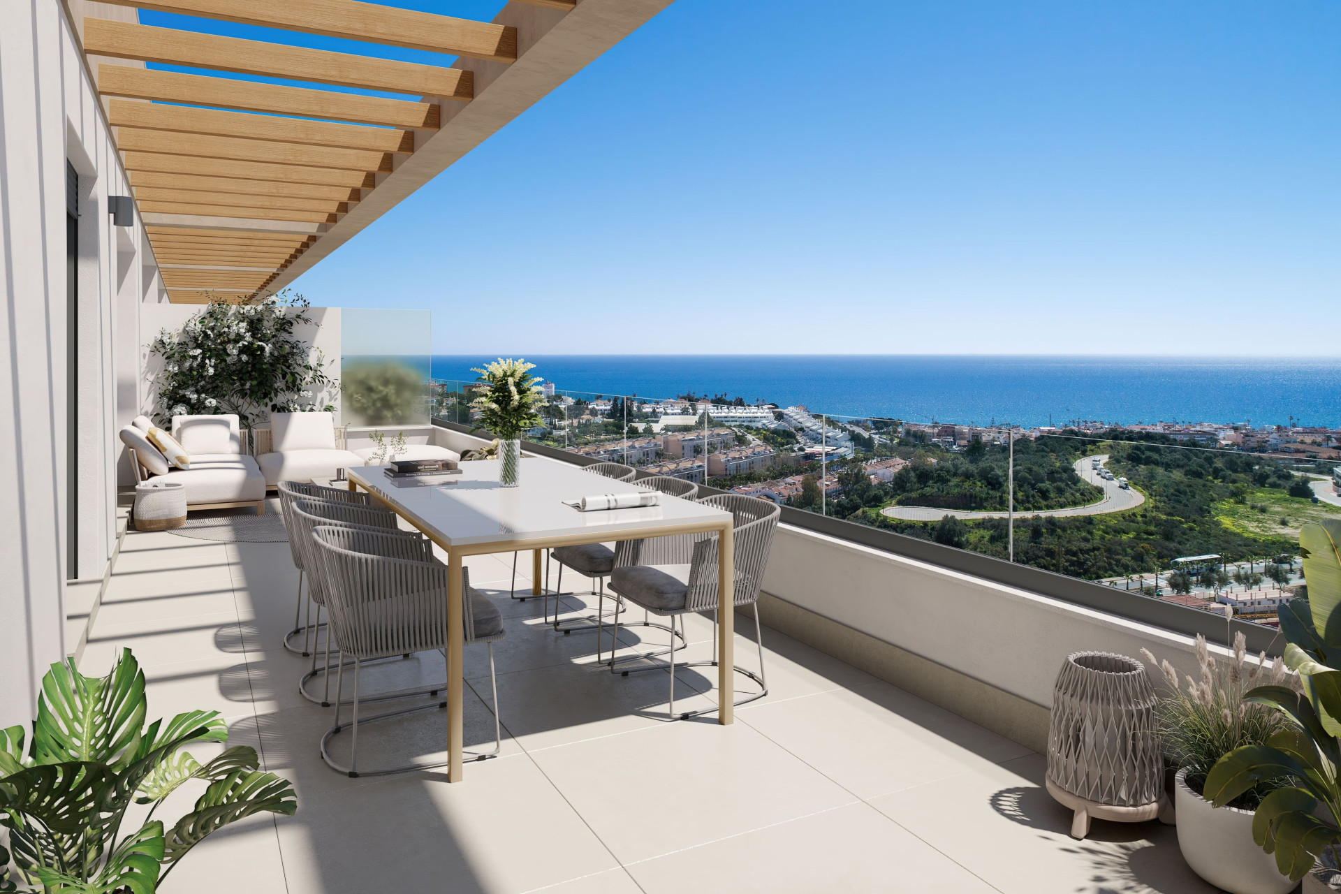 New Build - Apartment / flat - Las Lagunas de Mijas