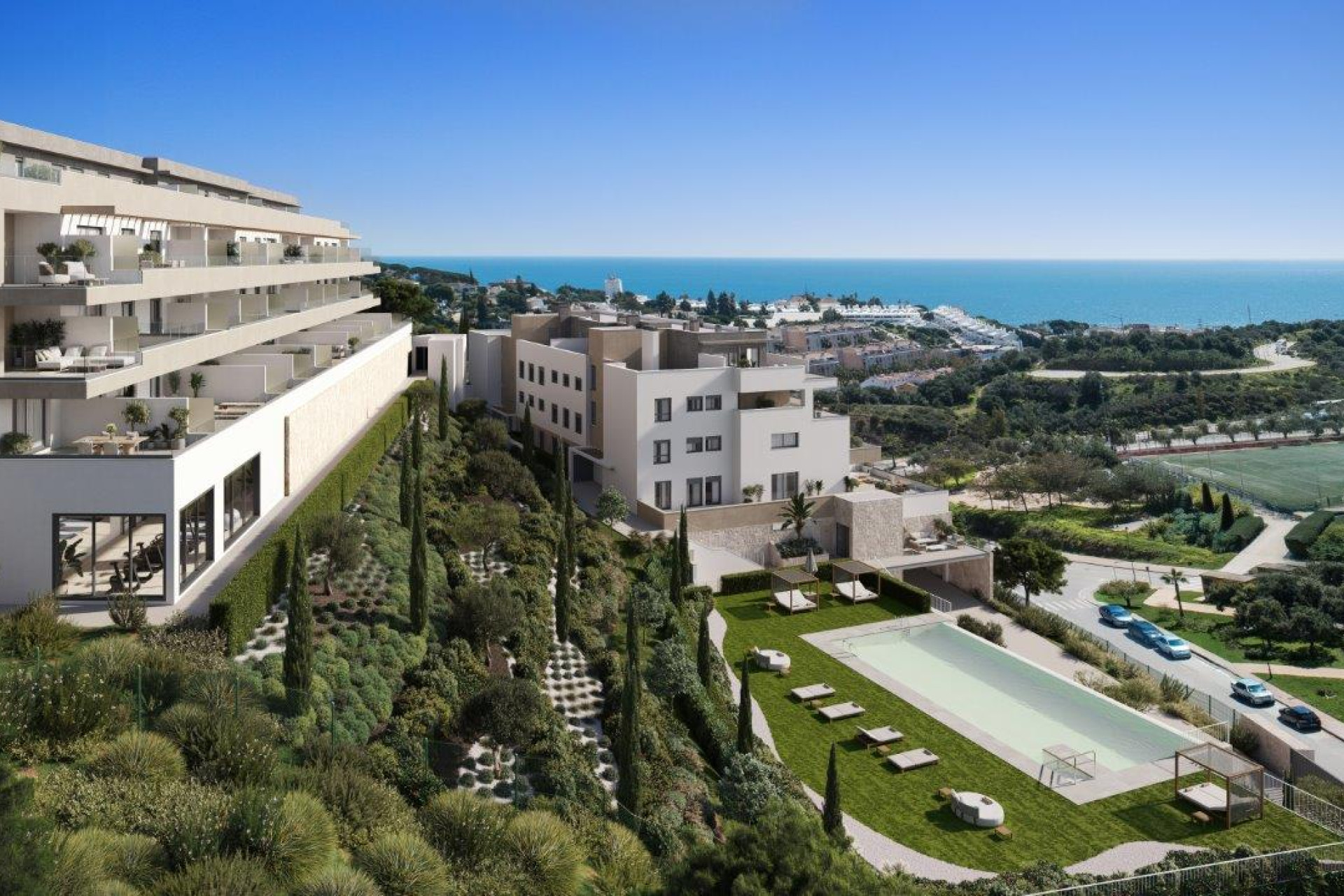 New Build - Apartment / flat - Las Lagunas de Mijas